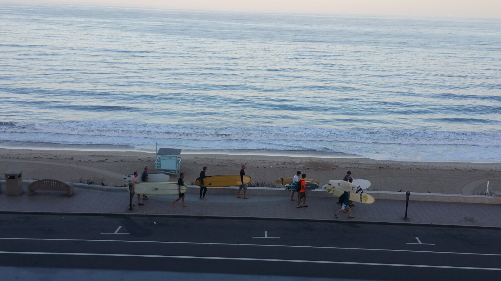 Samsung Galaxy Note4 sample photo. Beach, ocean, surfers photography