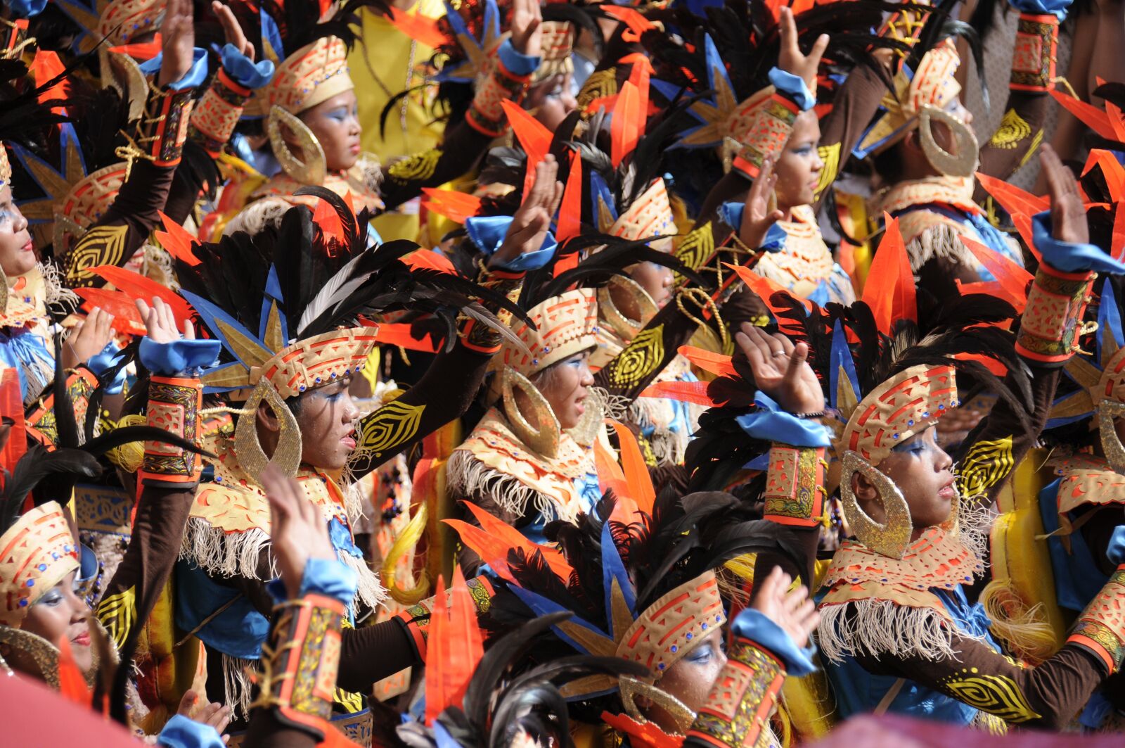 Nikon D300S sample photo. Sinulog, philippines, colorful photography