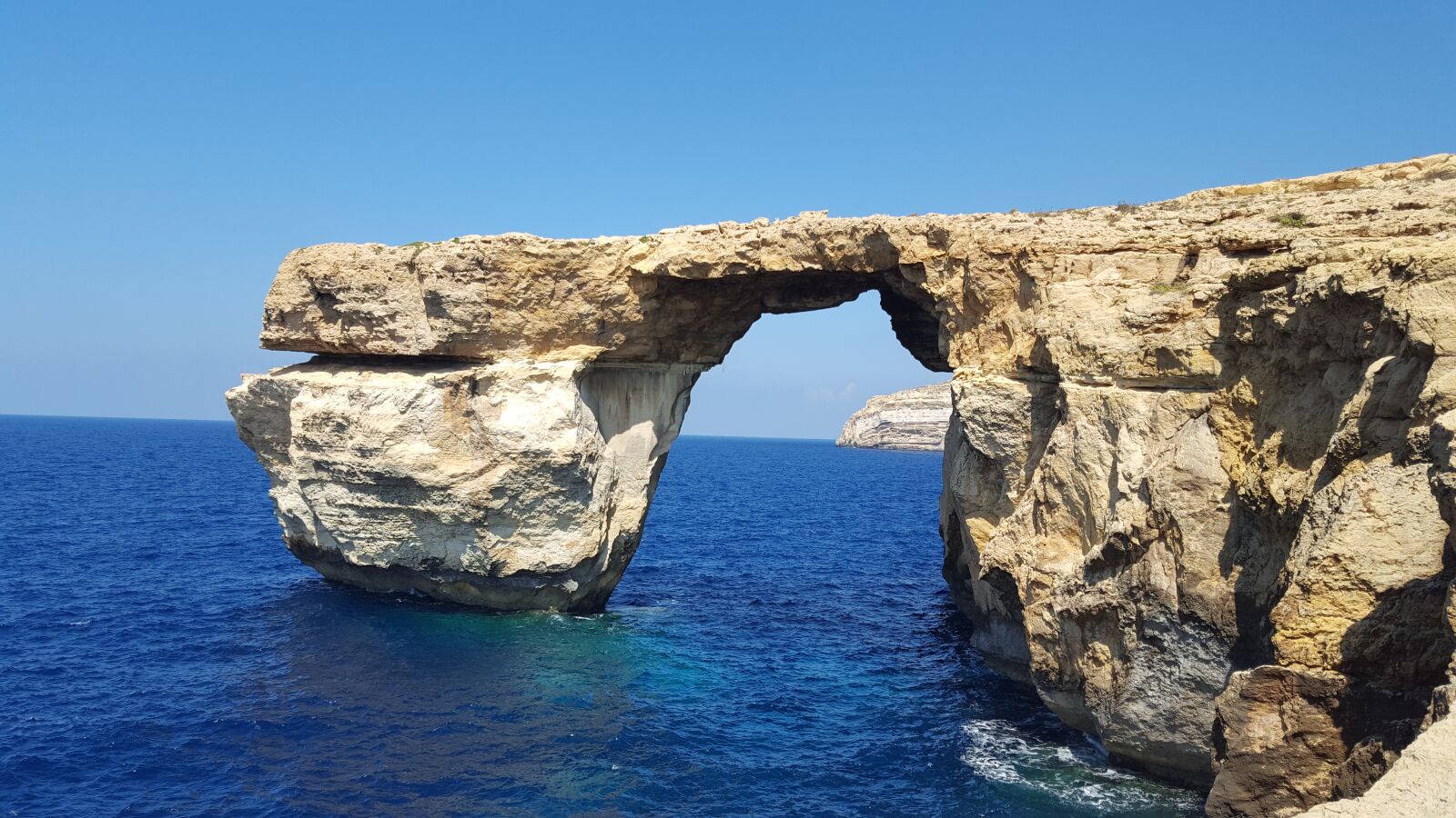 Samsung Galaxy S6 sample photo. Malta, azure window, the photography