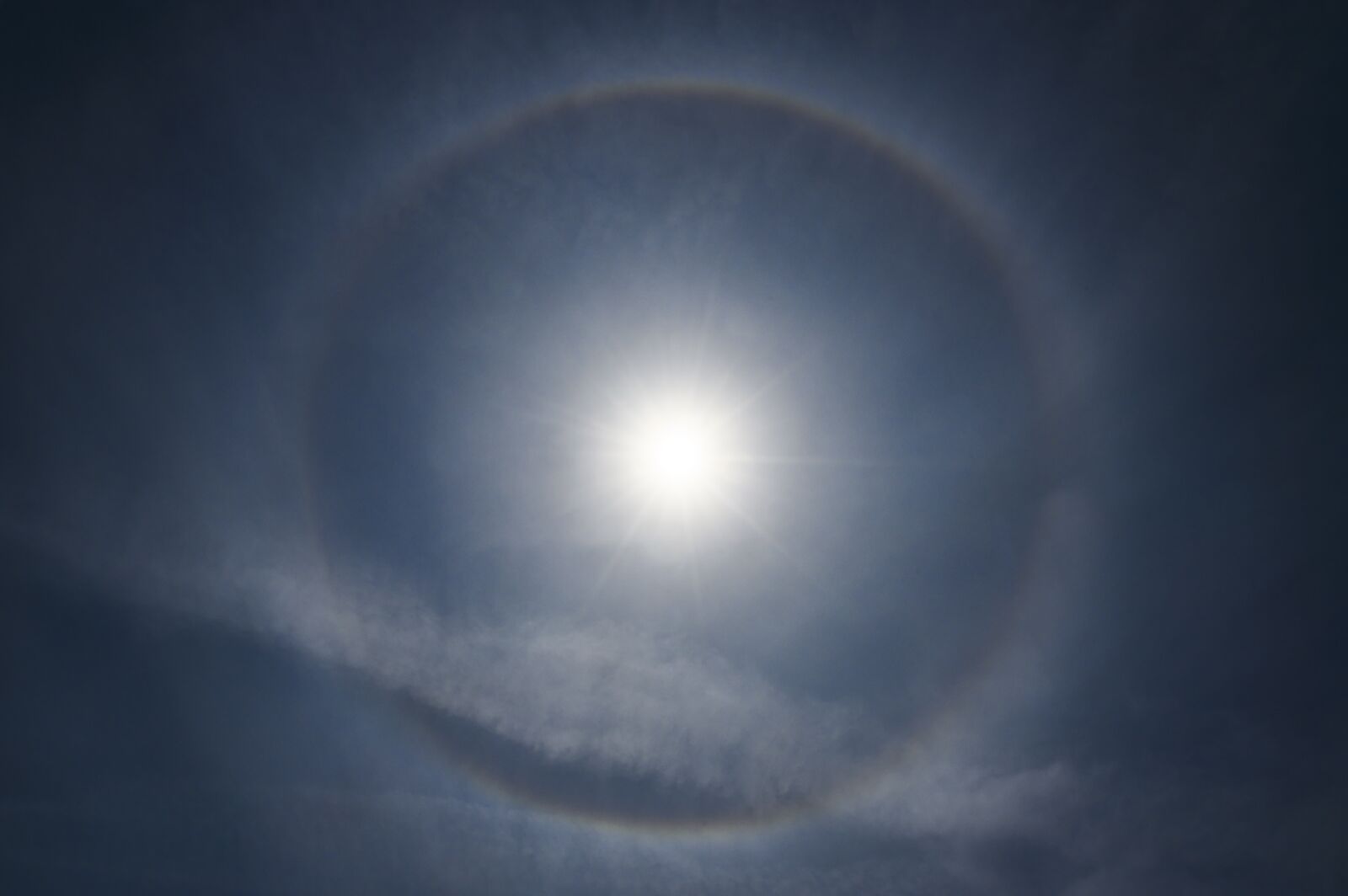 Nikon Z6 sample photo. Sun, halo, sky photography