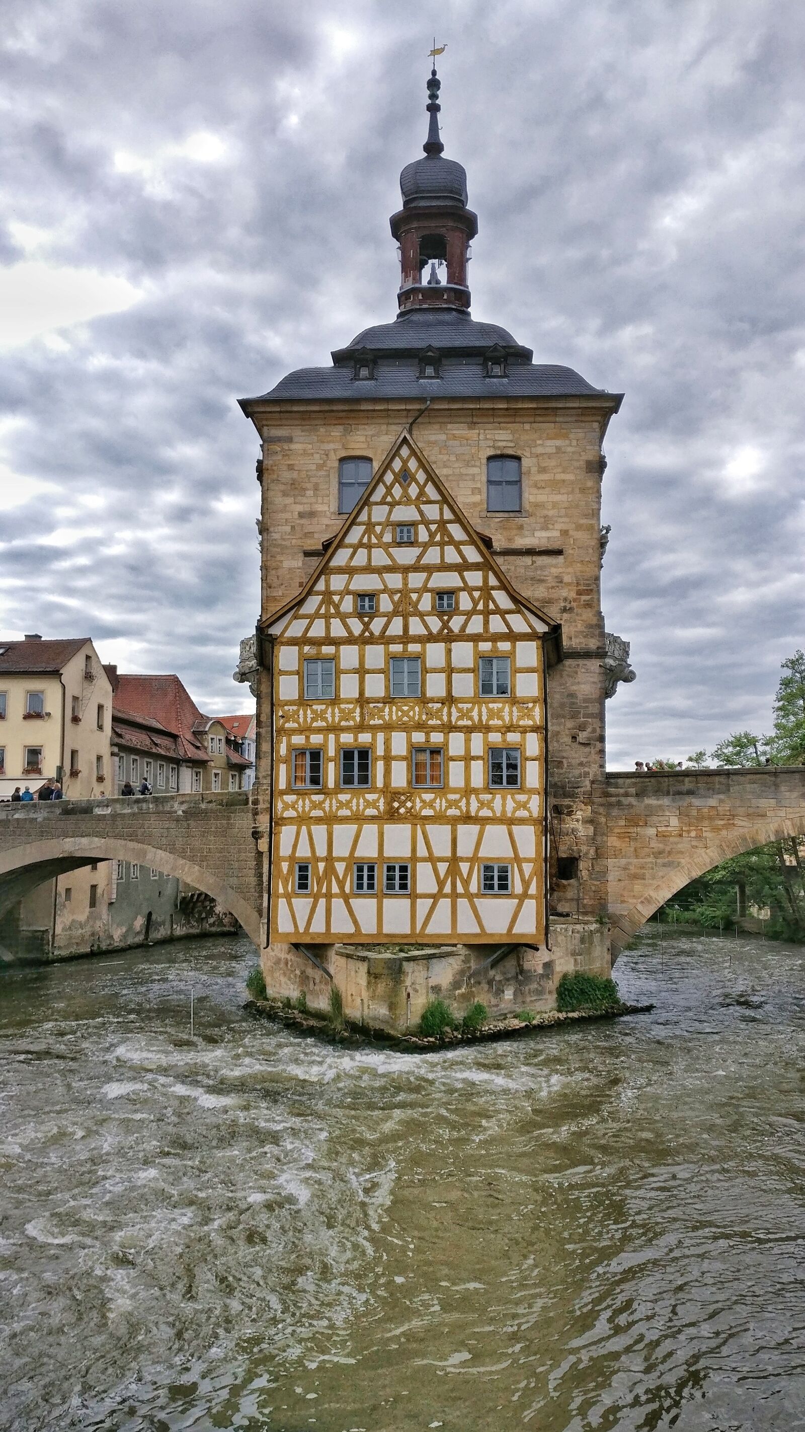 OnePlus A3003 sample photo. River, bamberg, city photography
