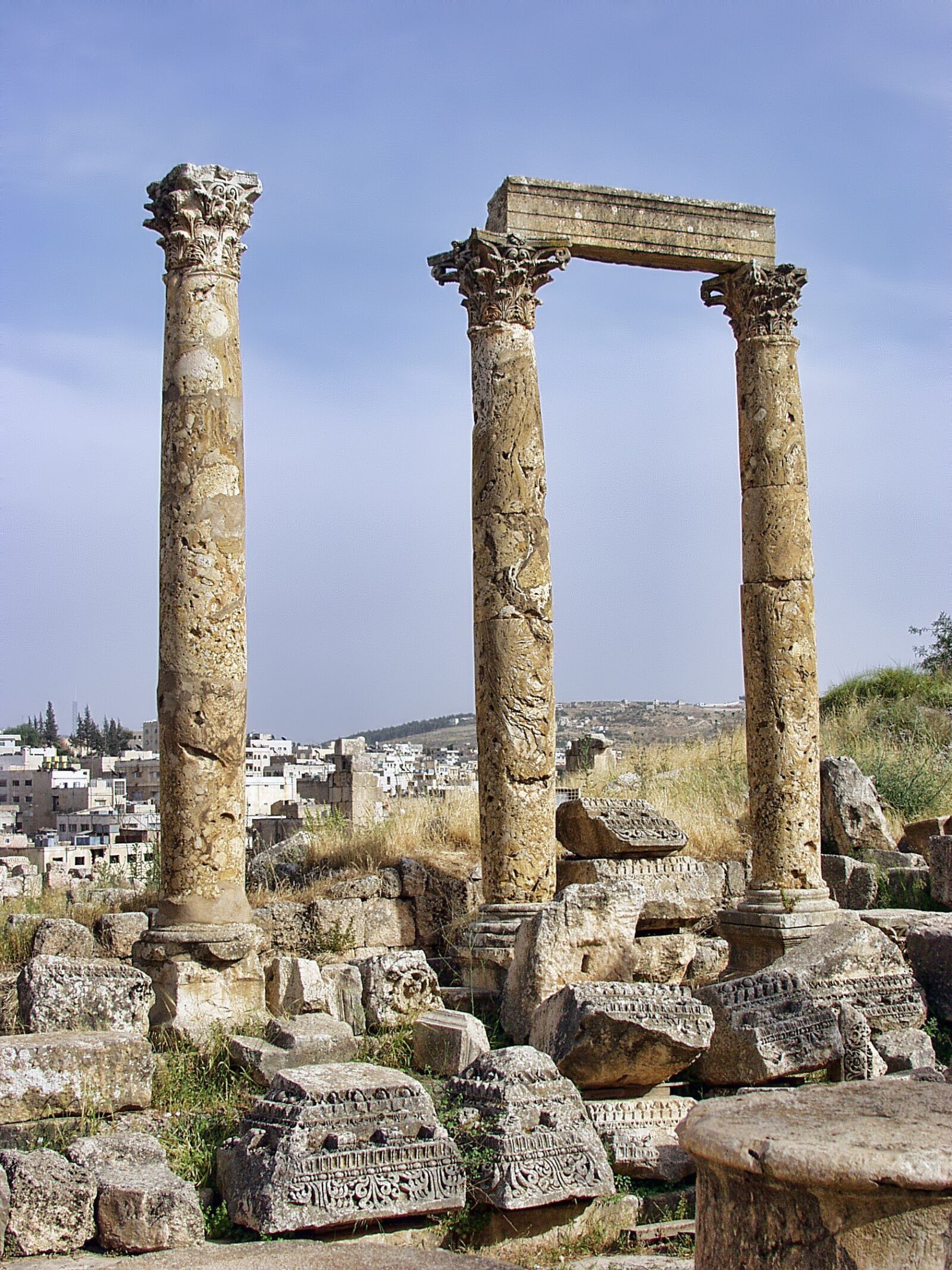 Olympus E-10 sample photo. Jerash, jordan, ancient photography