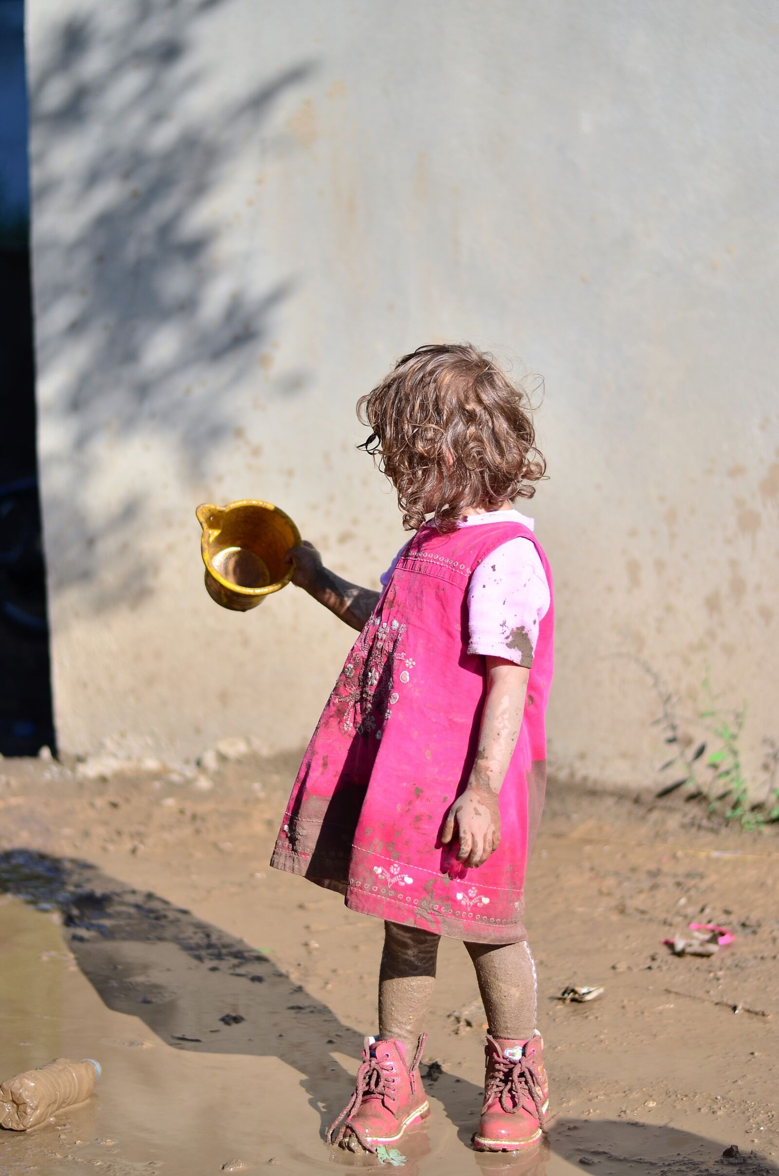 Nikon D5100 sample photo. Child, game, children photography