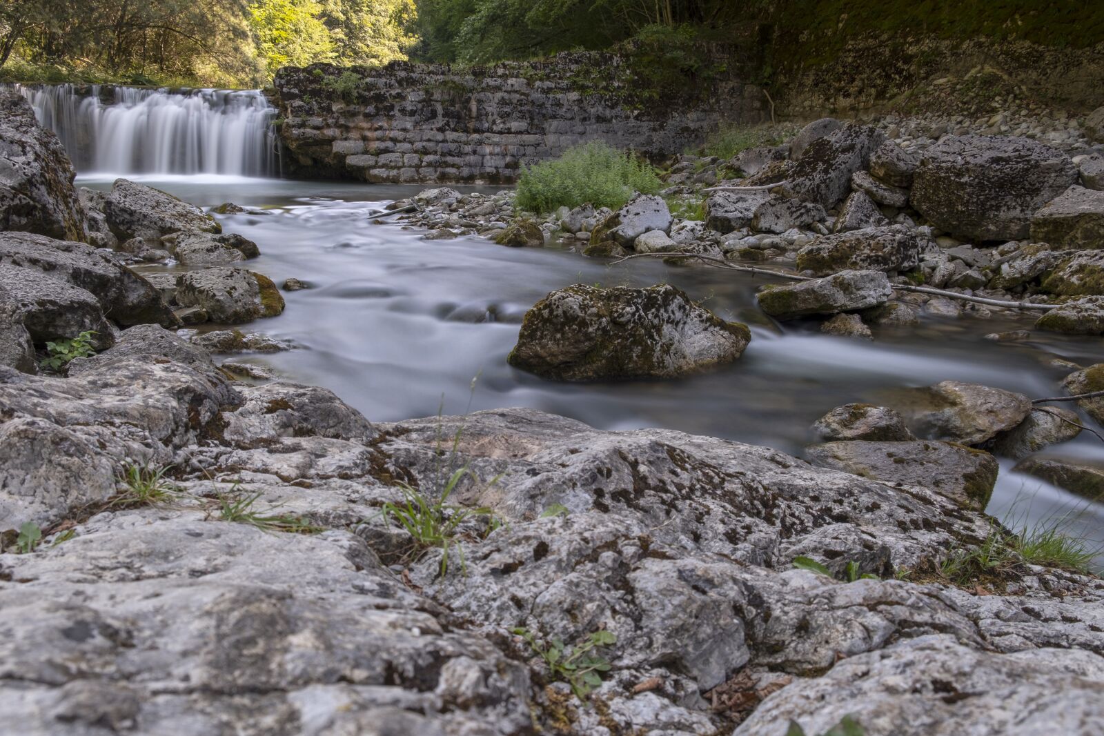 Fujifilm X-T20 sample photo. River, waterpolo, long-exposure photography