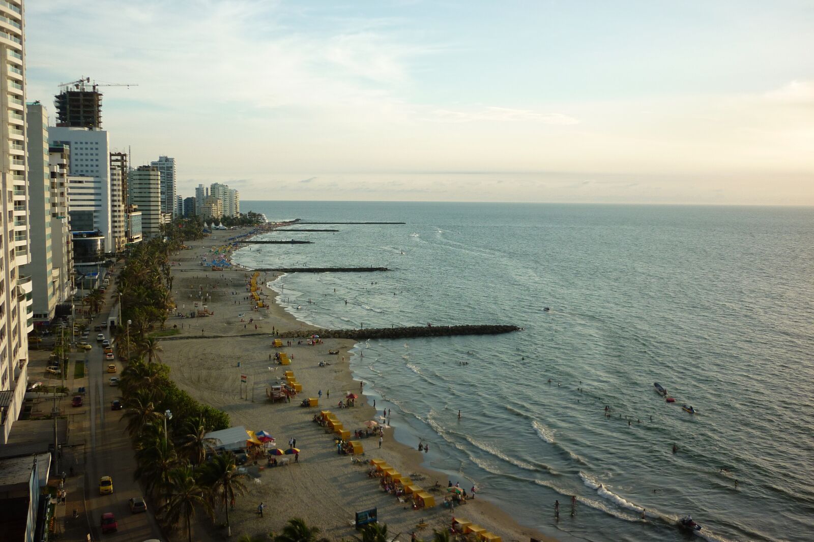 Panasonic DMC-FS42 sample photo. Cartagena, colombia, beach photography