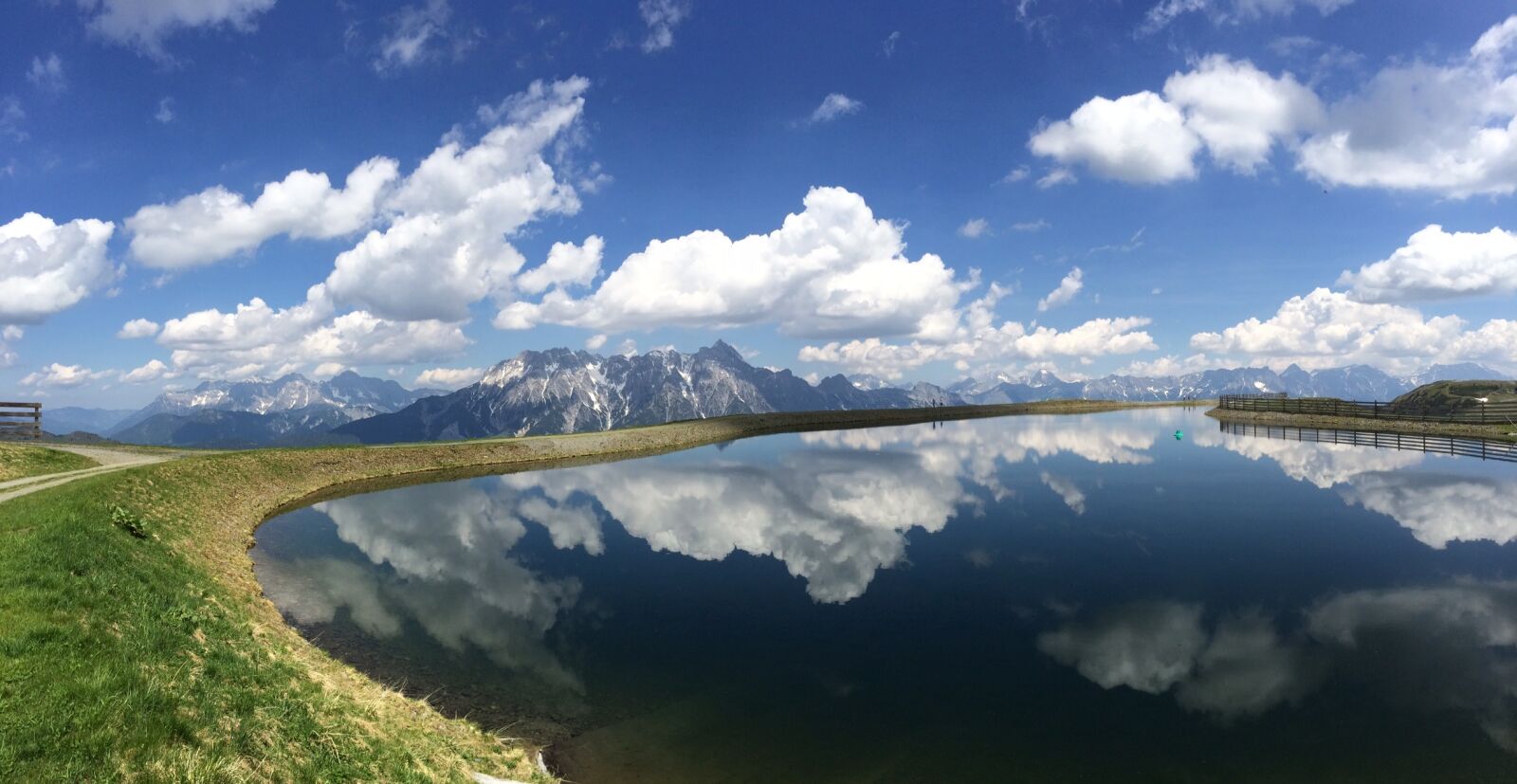 iPhone 5s back camera 4.15mm f/2.2 sample photo. Summer, mountains, clouds photography