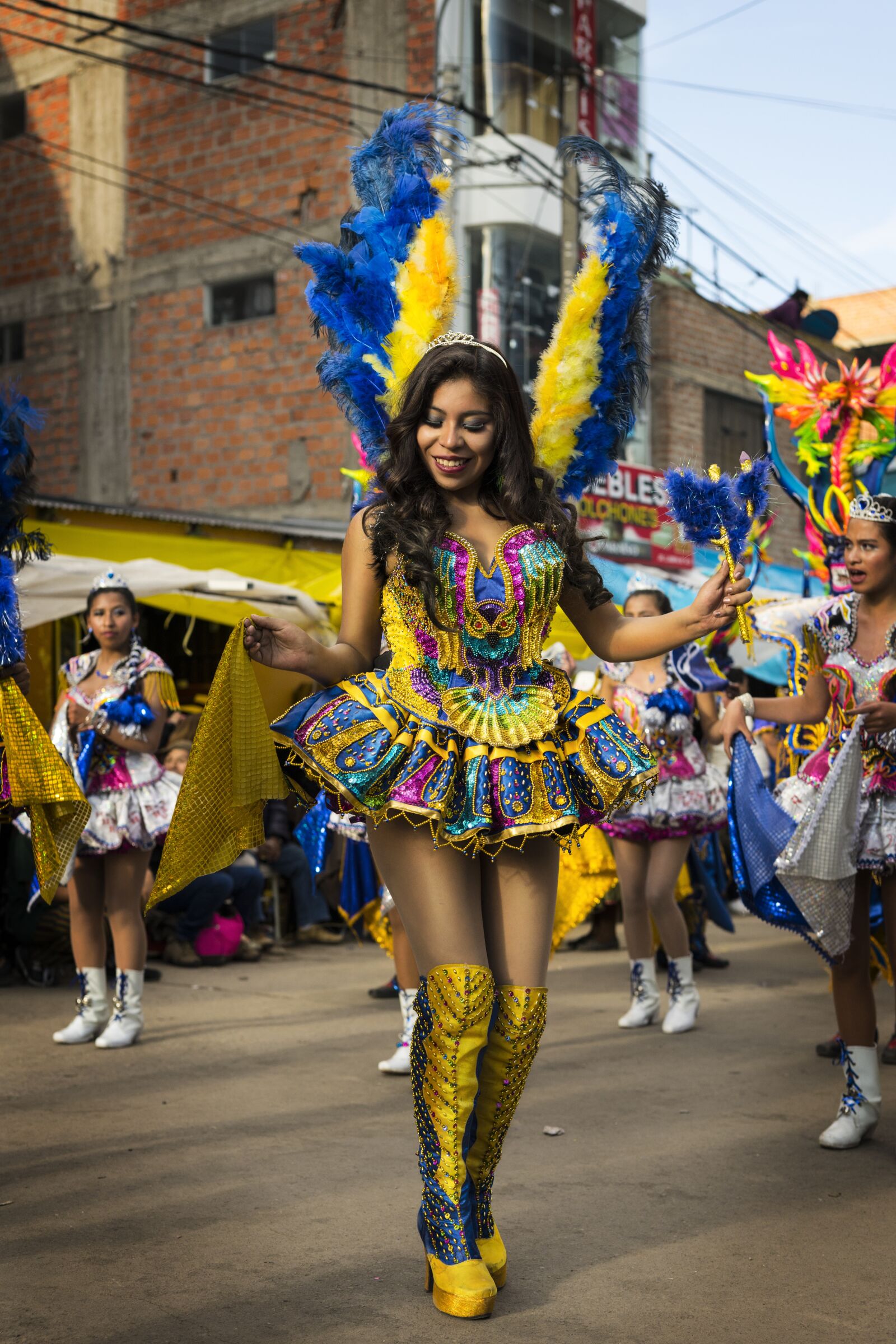 Sigma 50mm F1.4 DG HSM Art sample photo. Peru, puno, festival photography