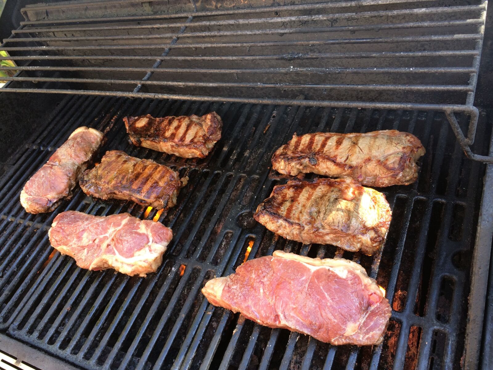 iPhone 5s back camera 4.12mm f/2.2 sample photo. Roast, meat, barbecue photography