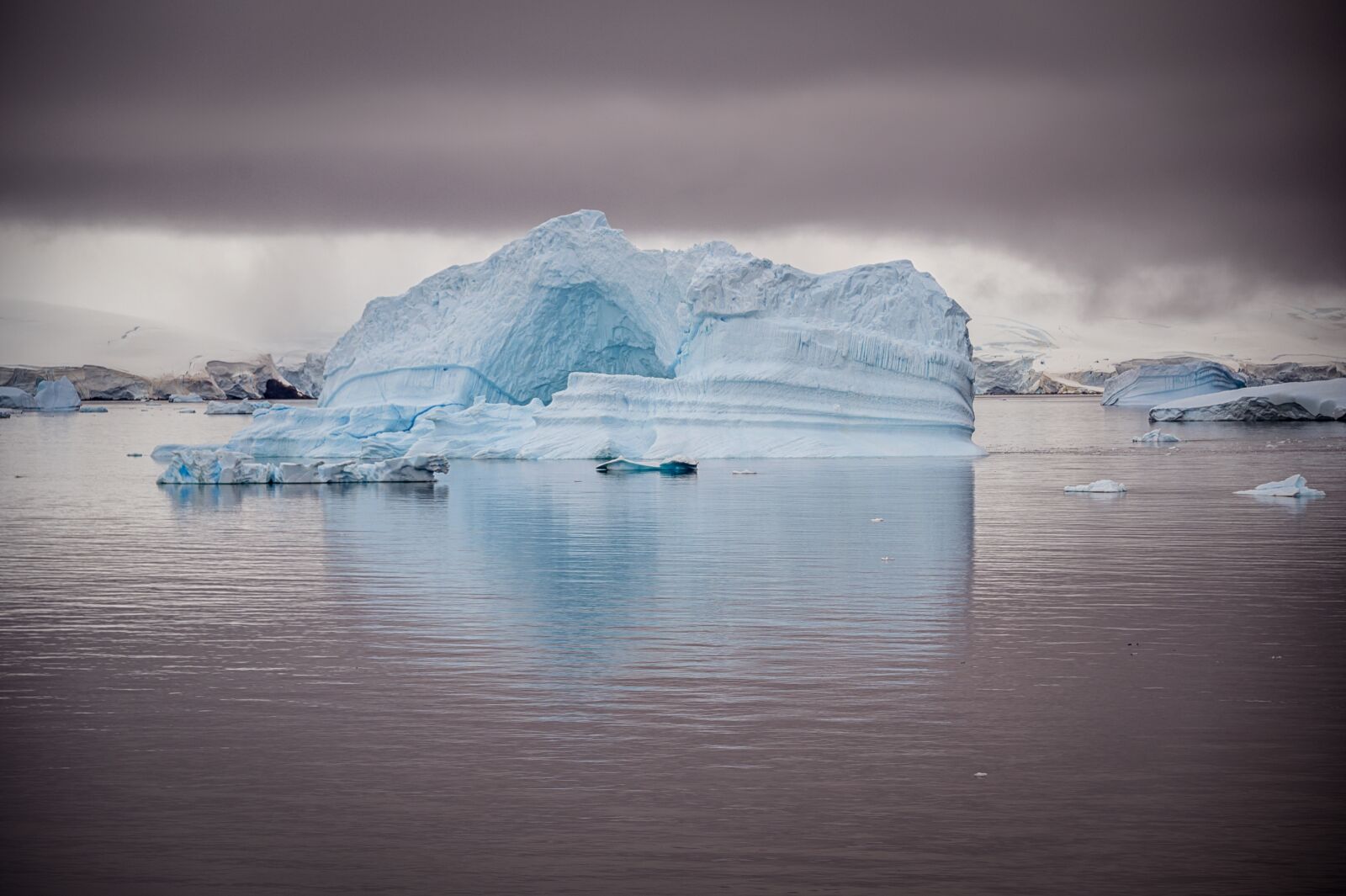 Nikon Z6 sample photo. Iceberg, antarctica, cold photography