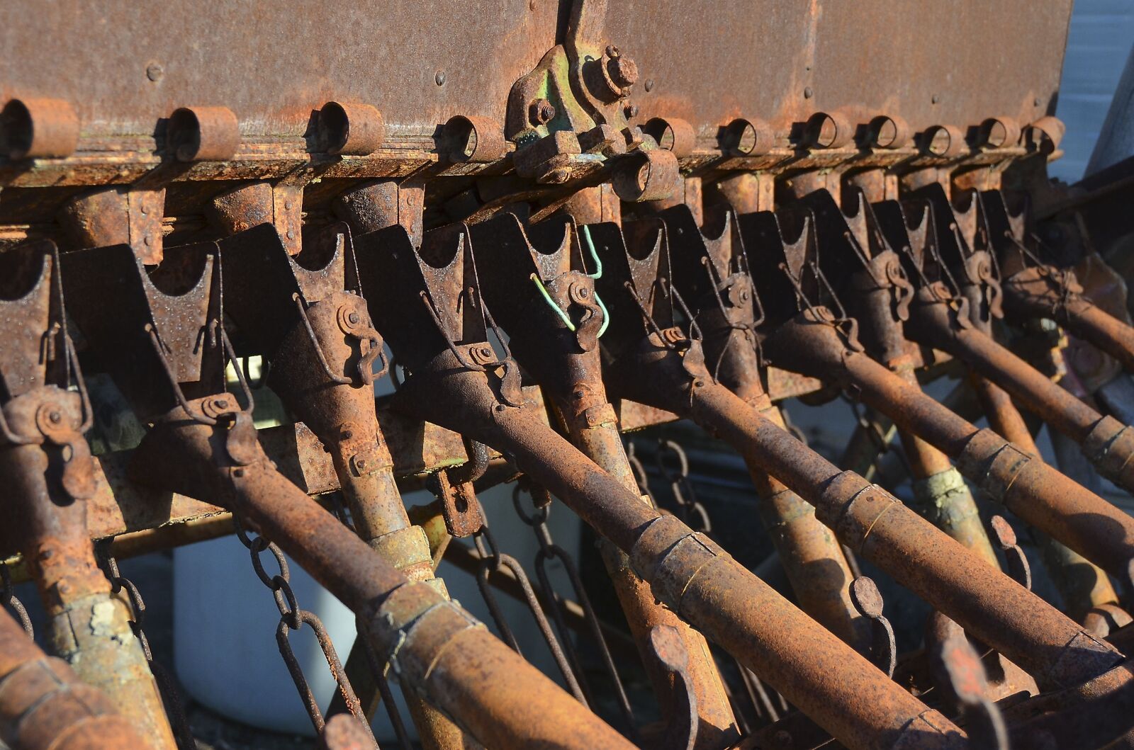 Nikon D7000 sample photo. Machine, rust, agriculture photography