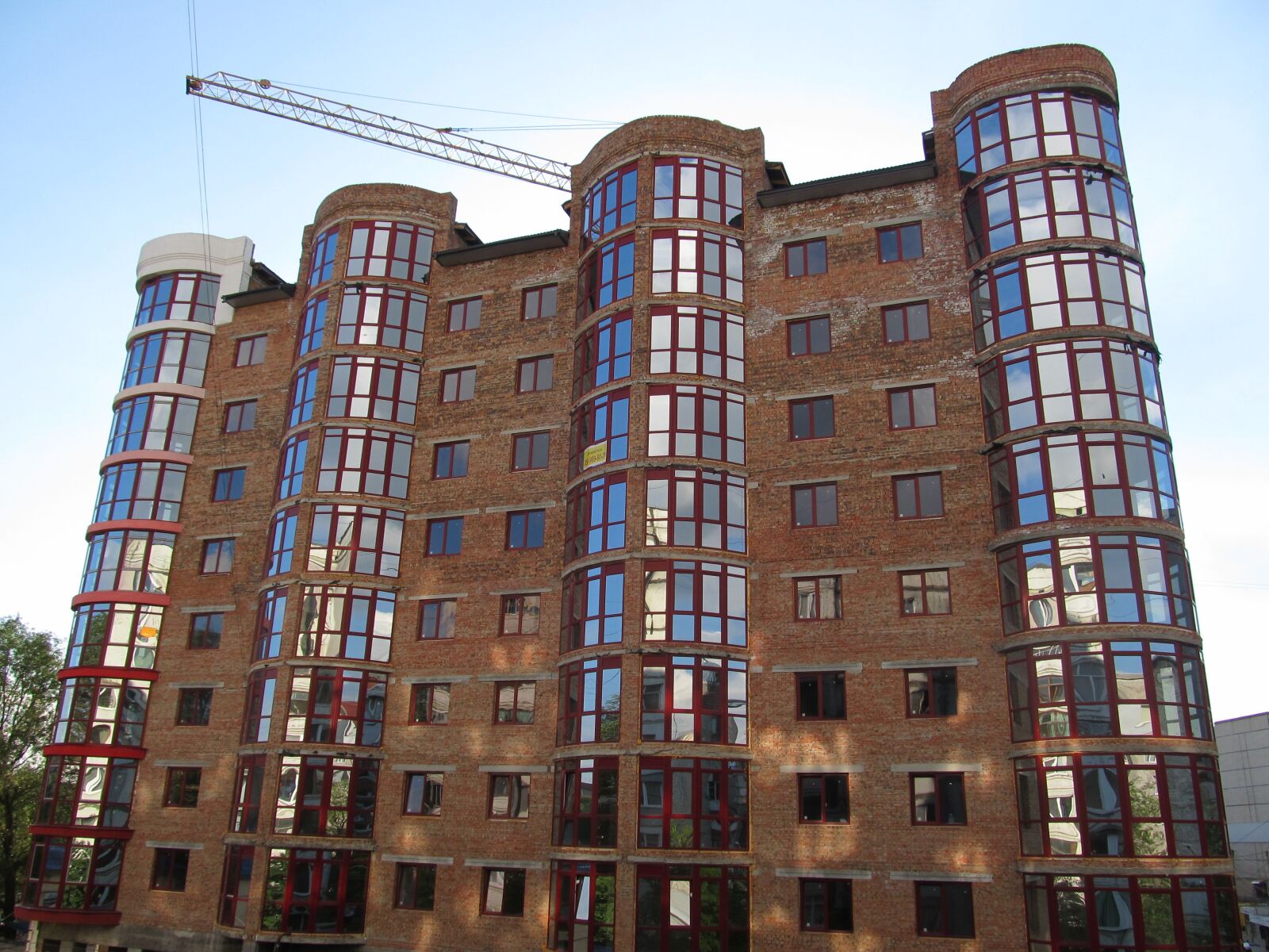 Canon PowerShot SX130 IS sample photo. The new building, construction photography