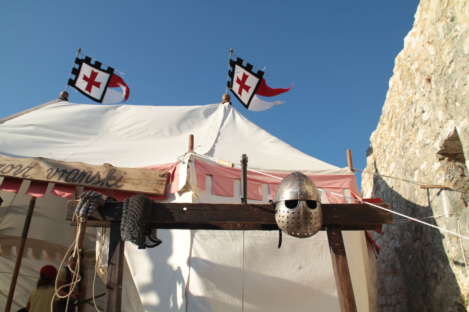 Canon EOS 7D sample photo. Medieval fair, games, warrior photography
