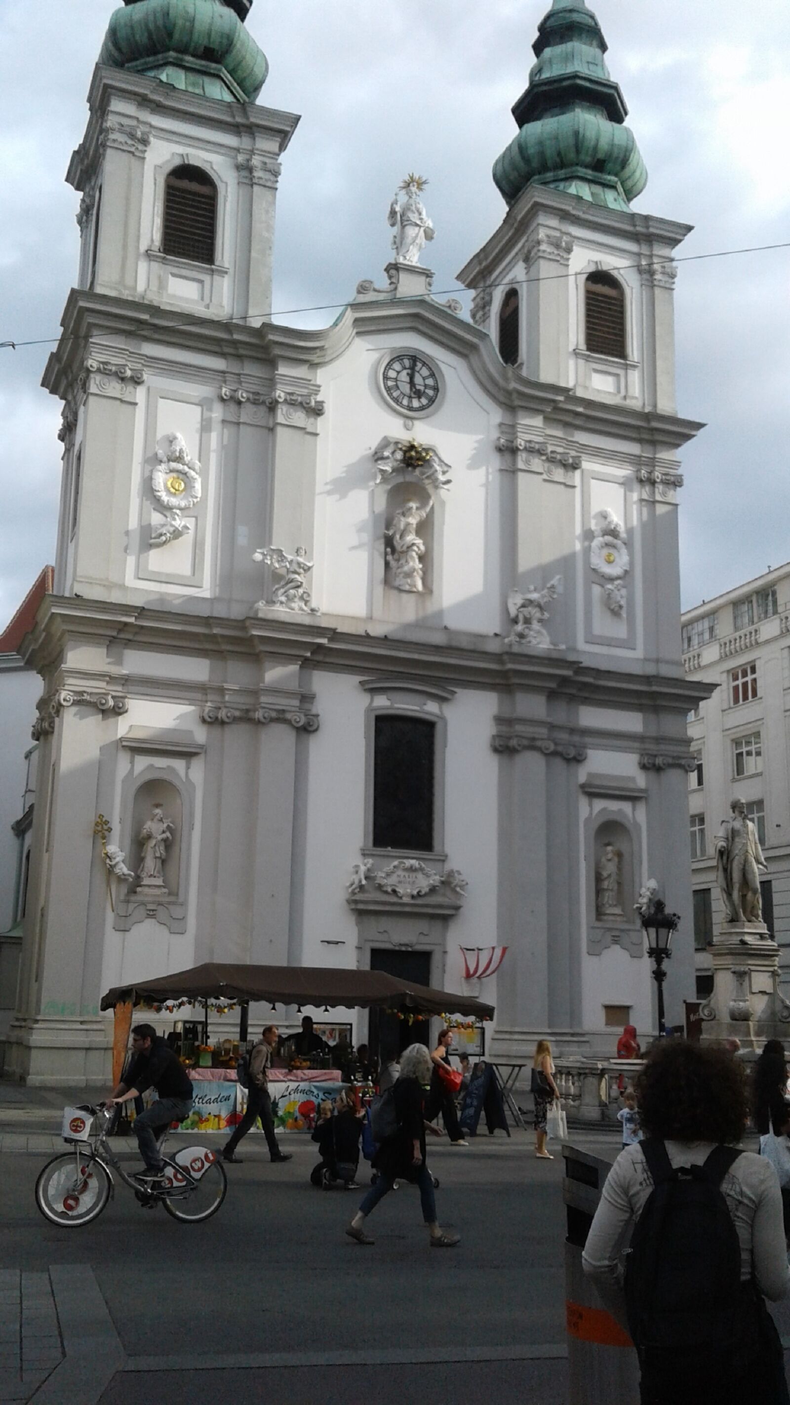 Samsung Galaxy J2 sample photo. Vienna, church, maria-hilf photography