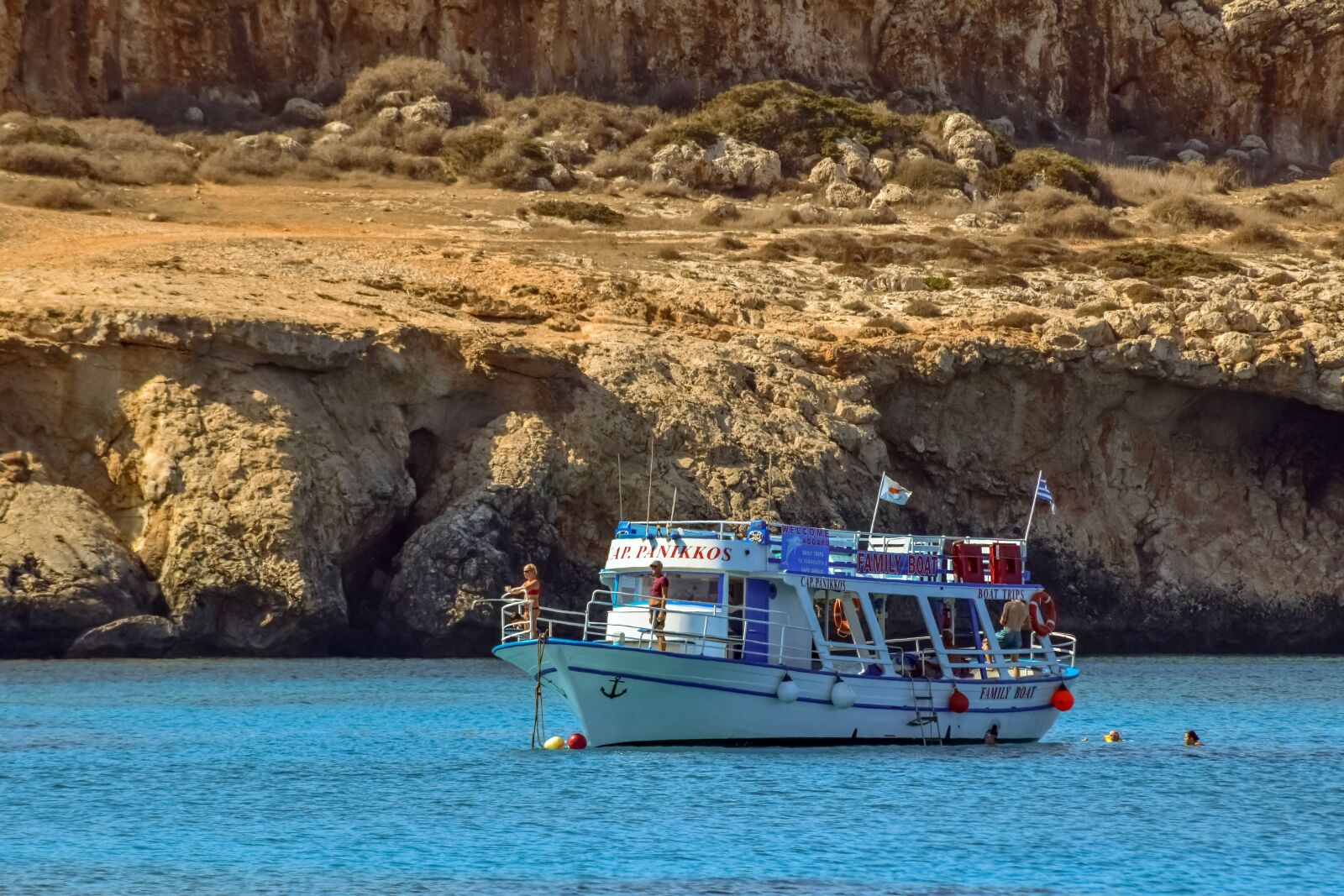 Nikon D3300 sample photo. Cyprus, cavo greko, blue photography
