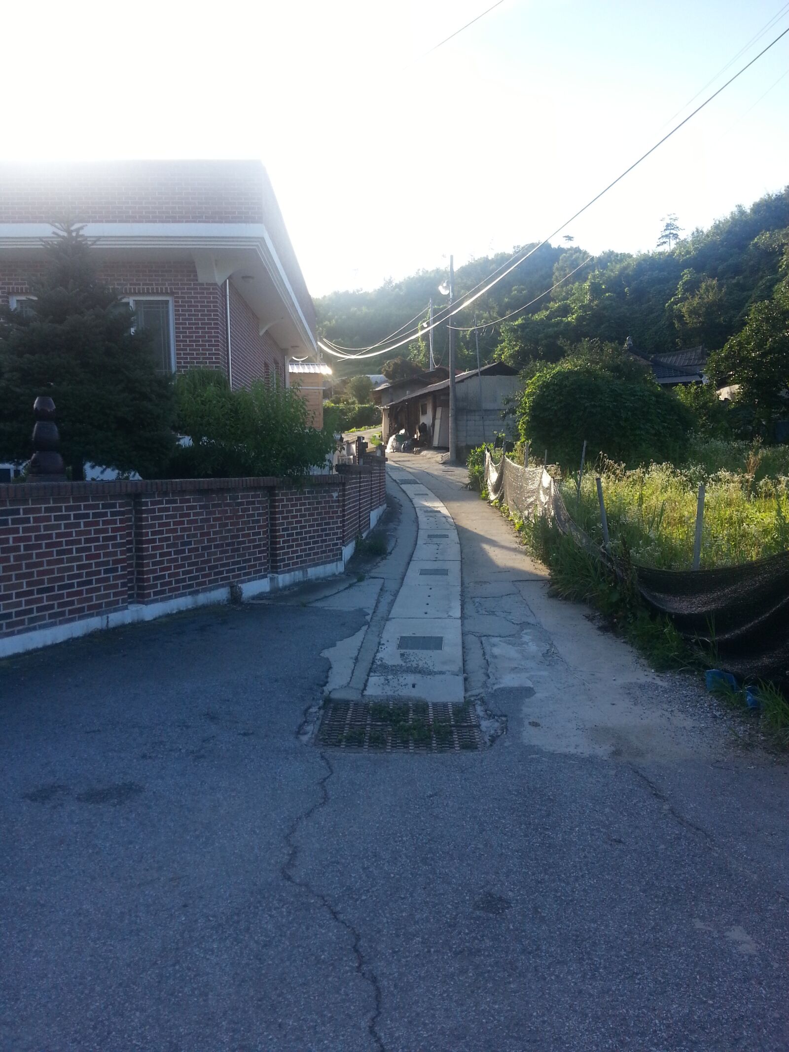 Samsung Galaxy Note2 sample photo. 골목길, 시골, 오름 photography