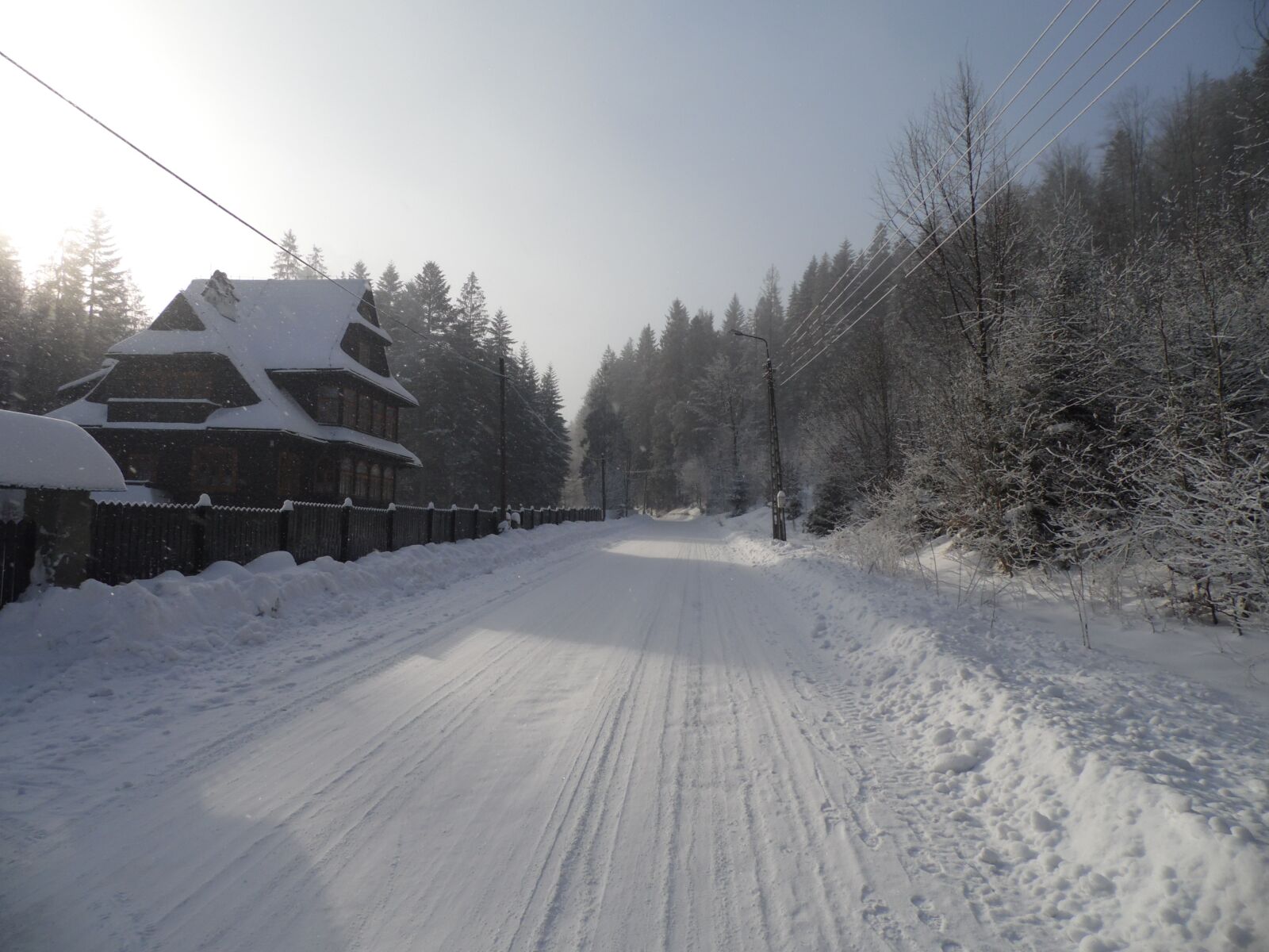 Samsung WB100/  WB101 sample photo. Wisla, poland, mountains photography