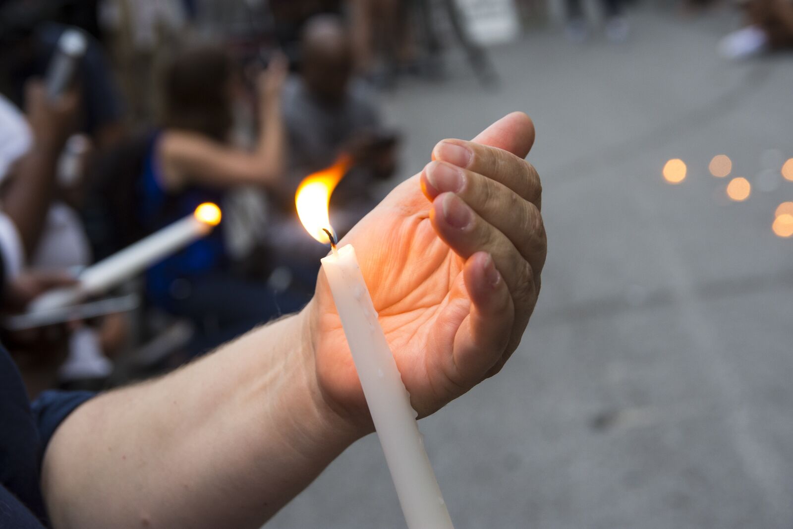 Nikon D7200 sample photo. Hand, candle, light photography