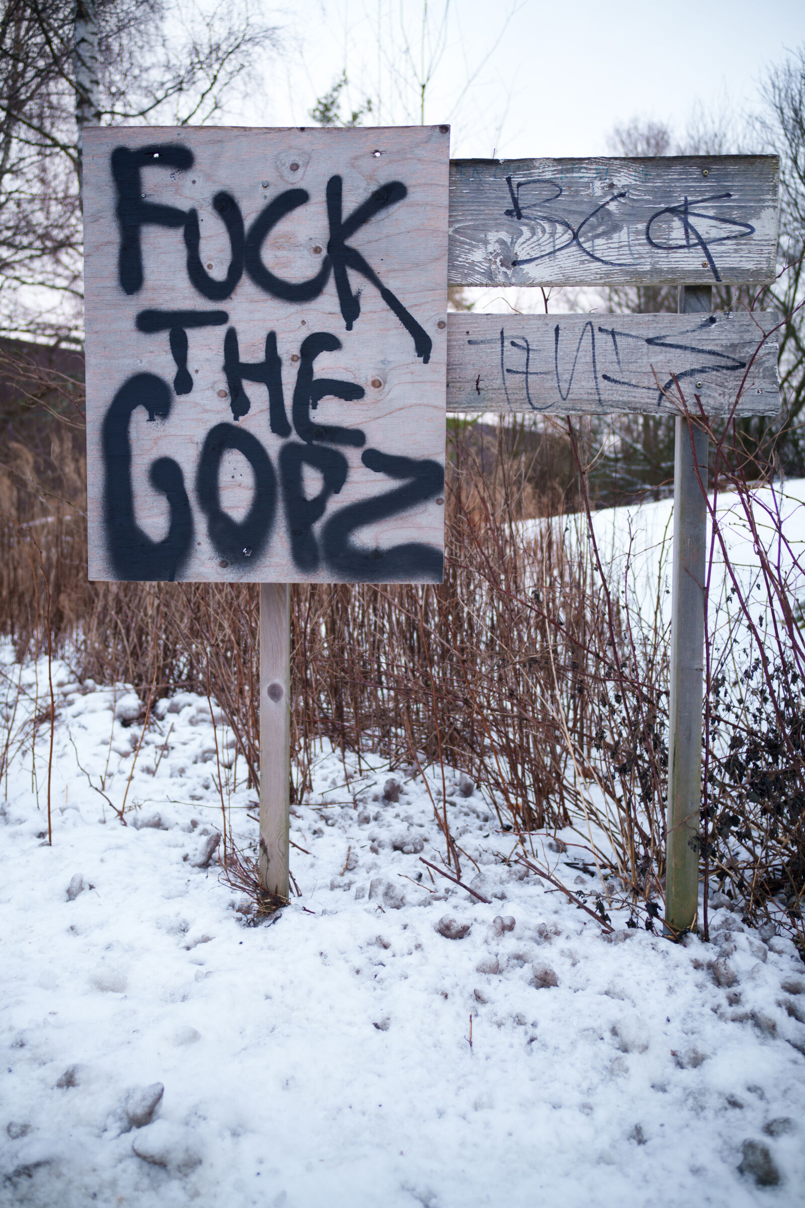 Samyang Remaster Slim 28mm F3.5 sample photo. Sign for copz photography