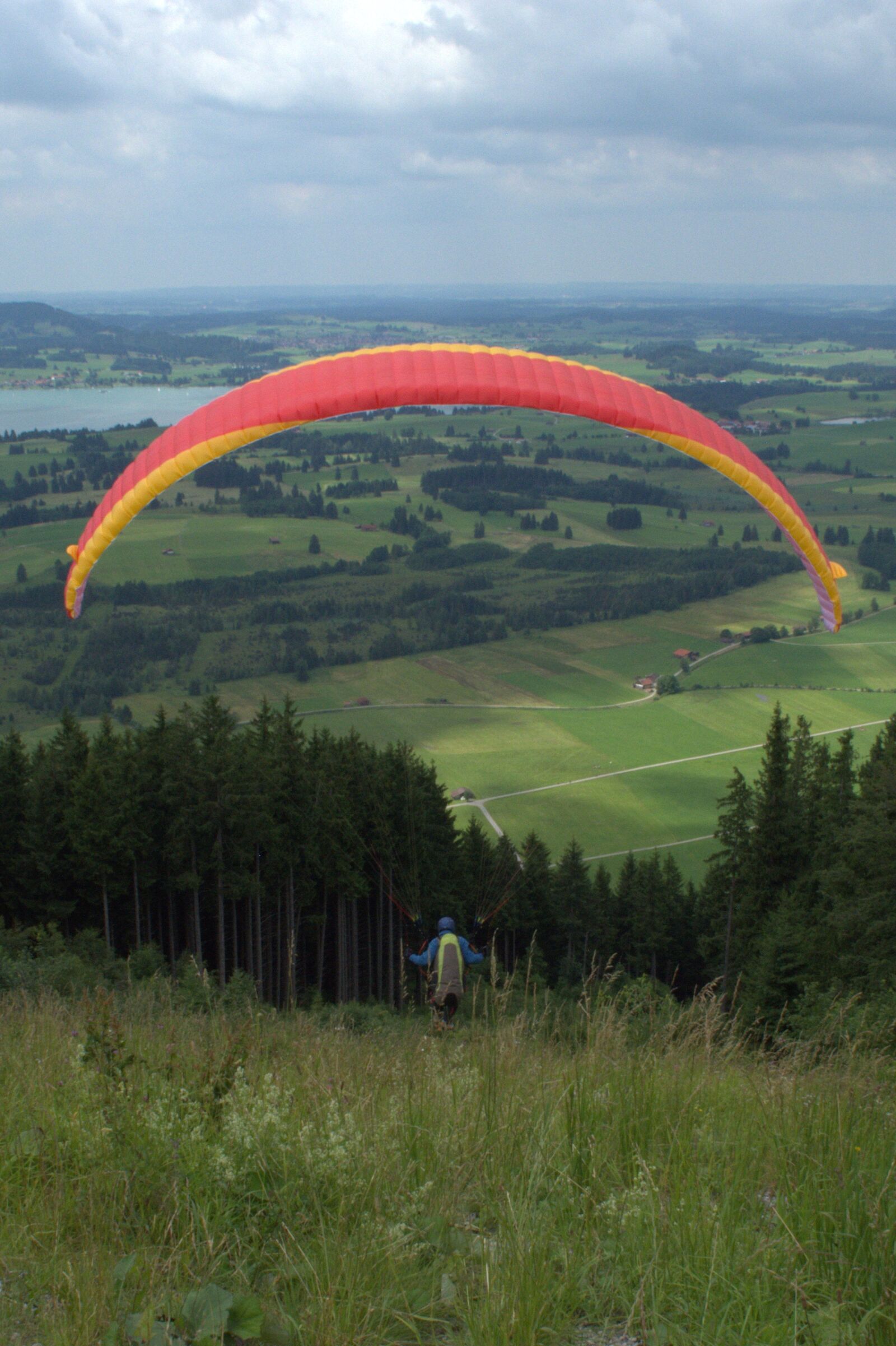 Nikon D5200 sample photo. Paraglider springer, paraglider, springer photography
