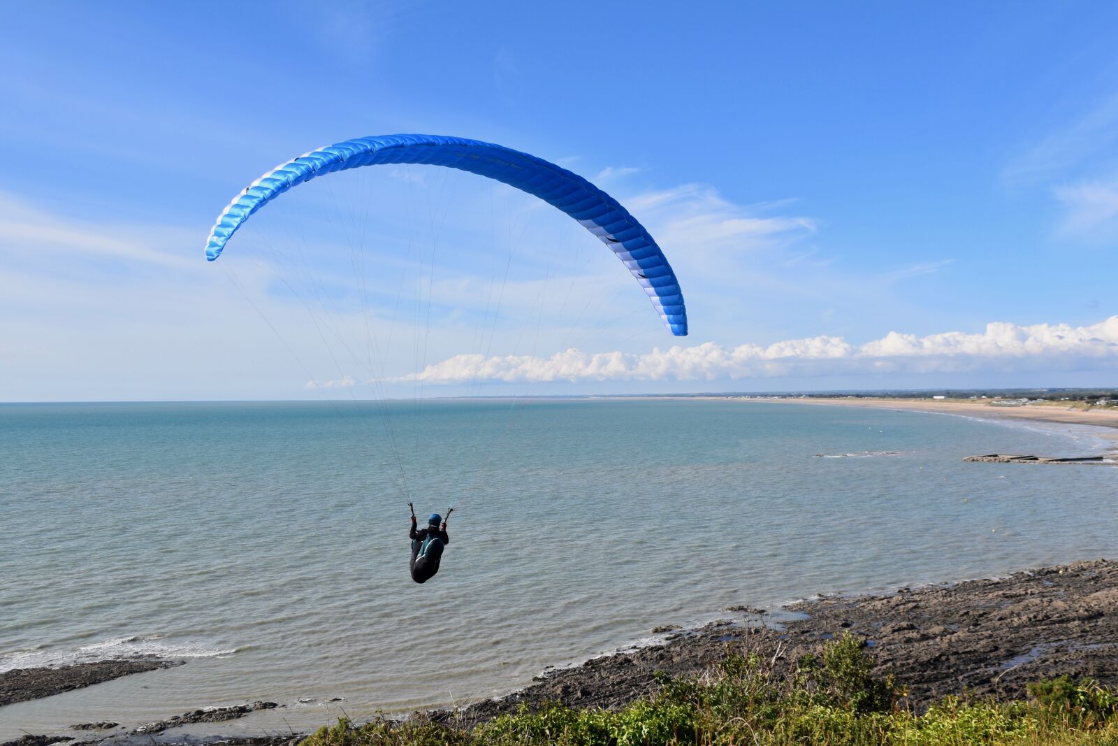 Nikon D5600 sample photo. Paragliding, paraglider, paraglider wing photography
