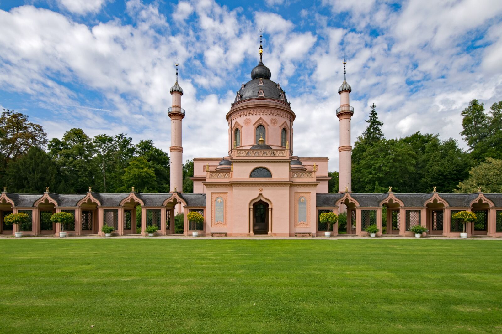 Nikon D5300 sample photo. Red mosque, schlossgarten, schwetzingen photography