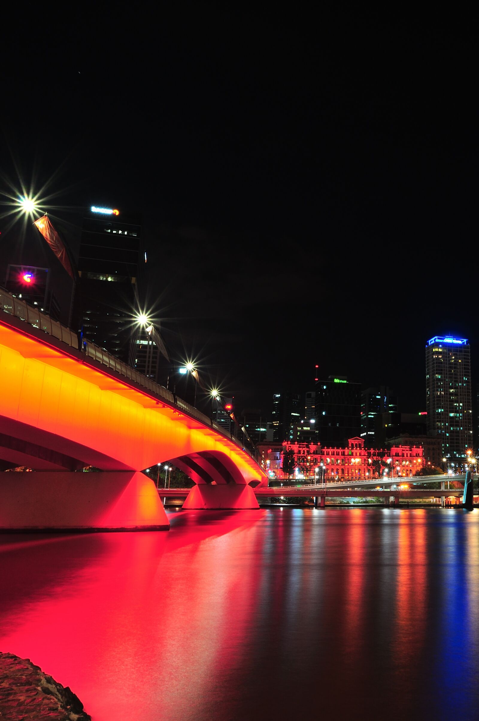 Nikon D90 sample photo. Southbank, bridge, brisbane photography