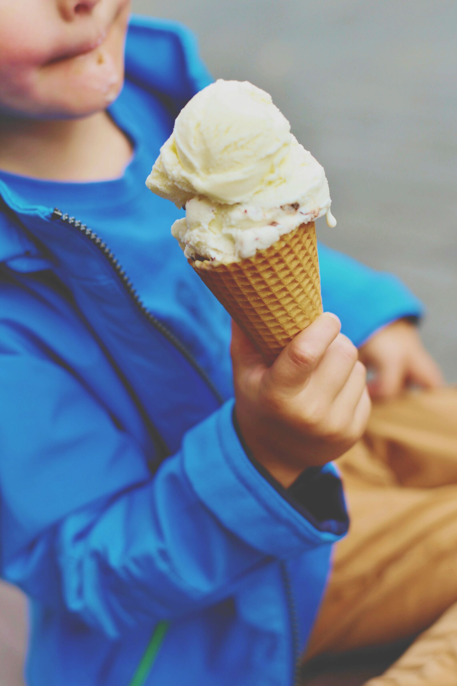 Nikon D610 sample photo. Ice, ice cream cone photography