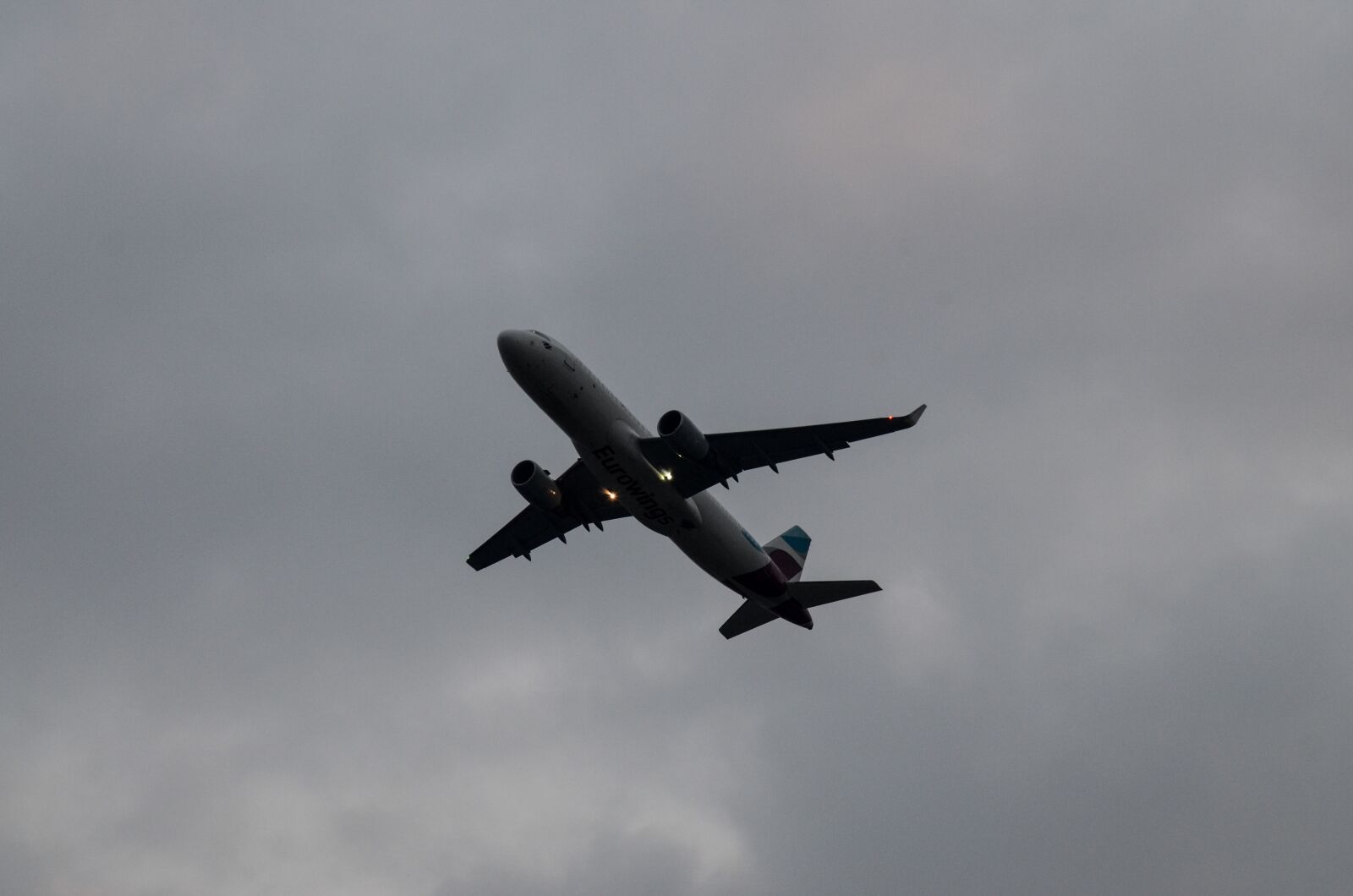 Nikon D7000 sample photo. Sky, aircraft, eurowings photography