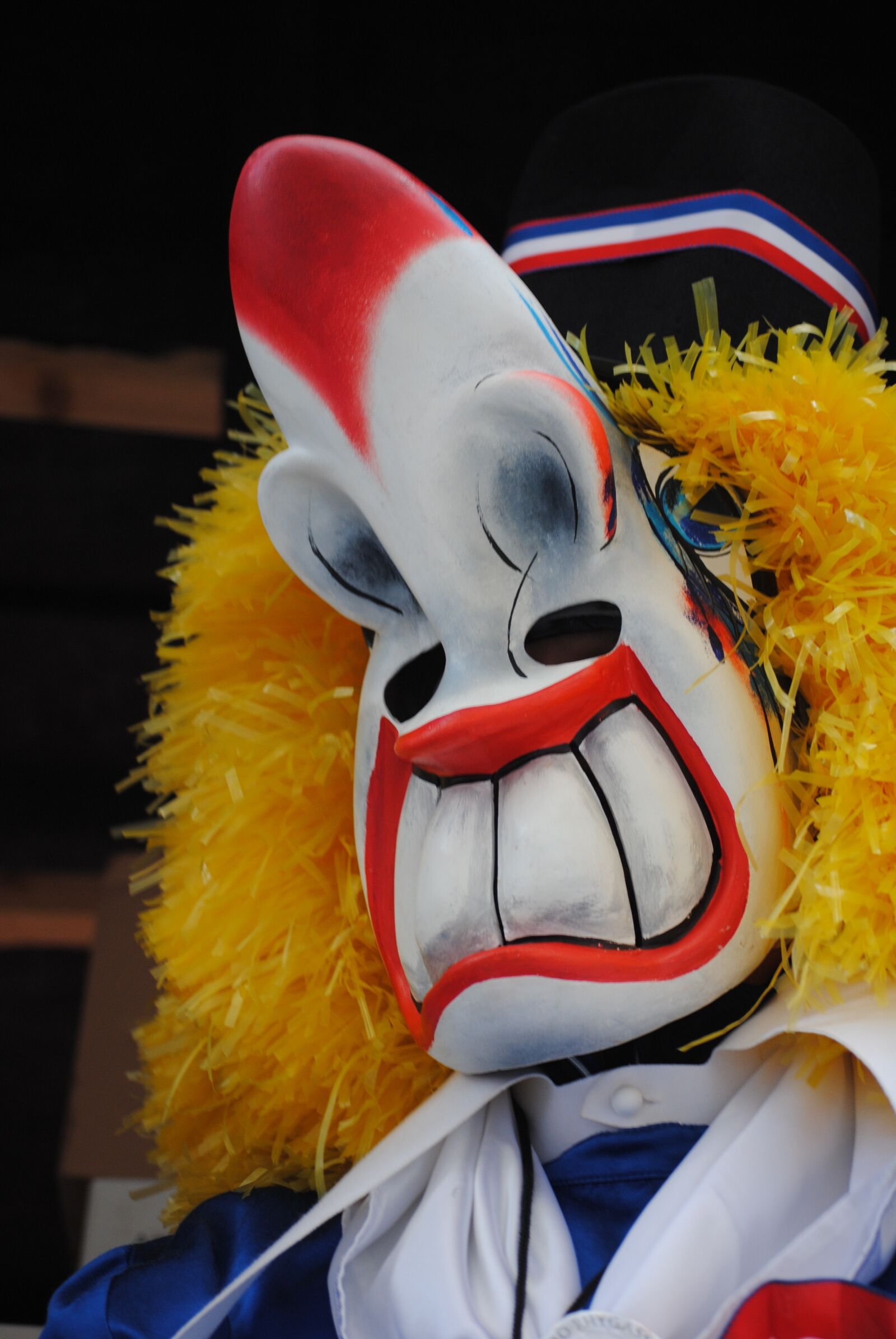 Nikon D3000 sample photo. Basler fasnacht, mask photography