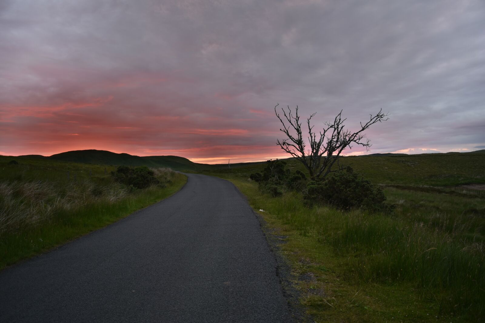 Nikon D5500 sample photo. Evening, red sky, sunset photography