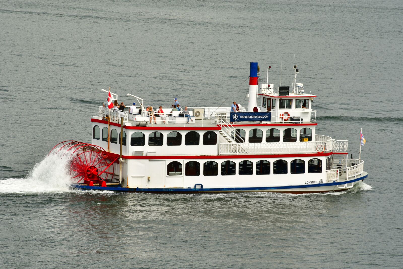 Nikon D7500 sample photo. Paddle wheeler boat, passenger photography