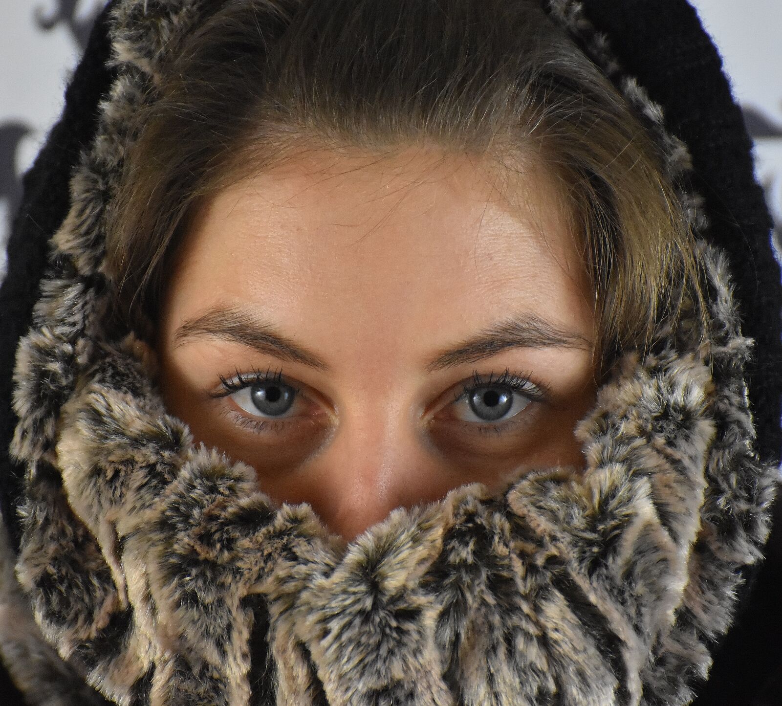 Nikon D7200 sample photo. Woman, winter, cold photography