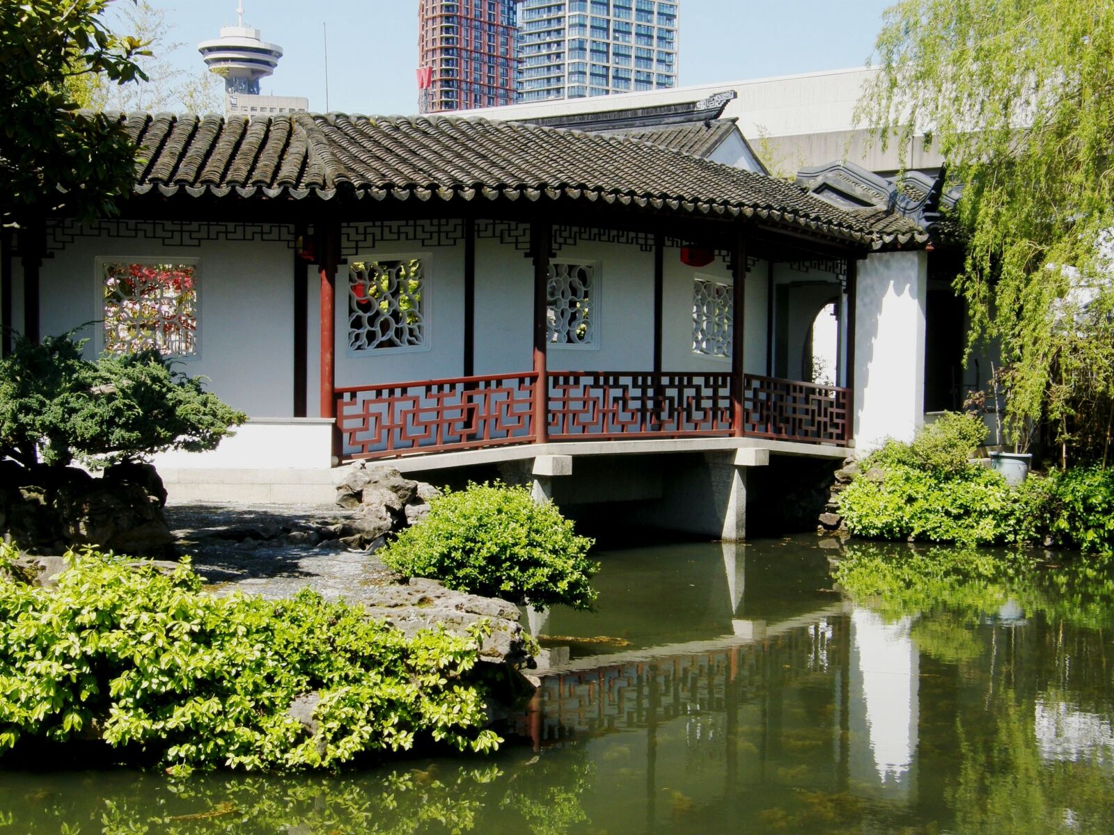 Olympus SP550UZ sample photo. Chinese garden, garden, chinese photography