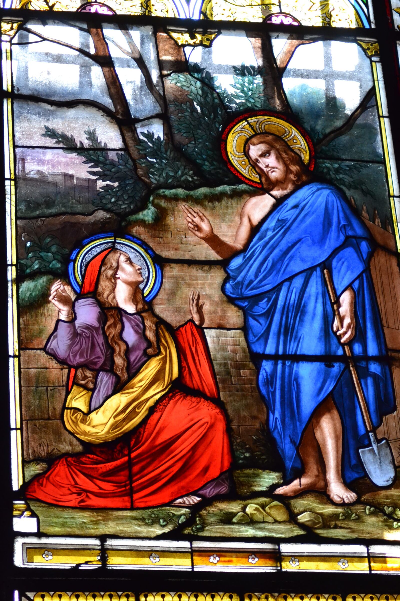 Nikon D3100 sample photo. Stained glass, window, church photography