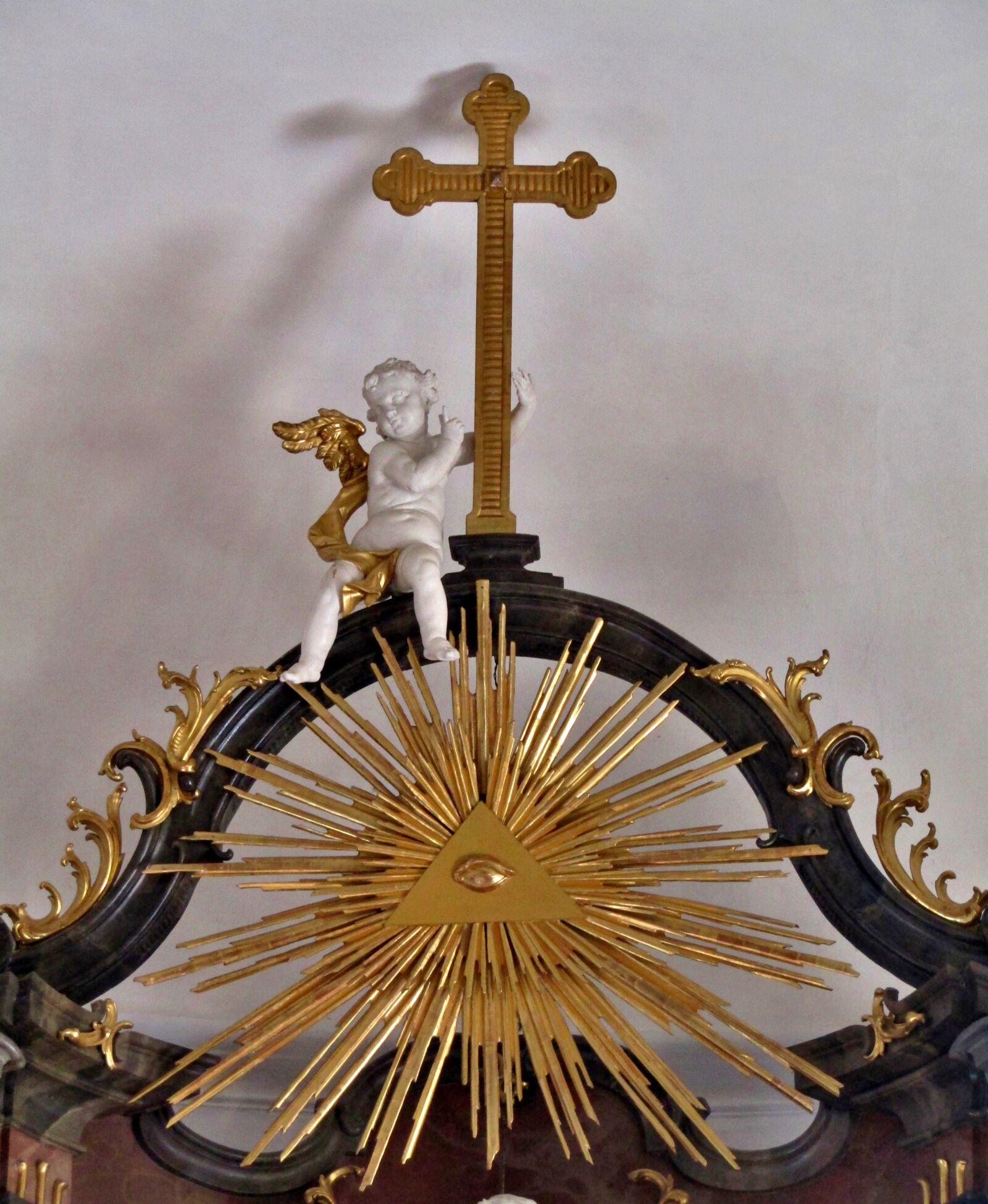 Canon POWERSHOT SX432 IS sample photo. Cross, god eye, father photography
