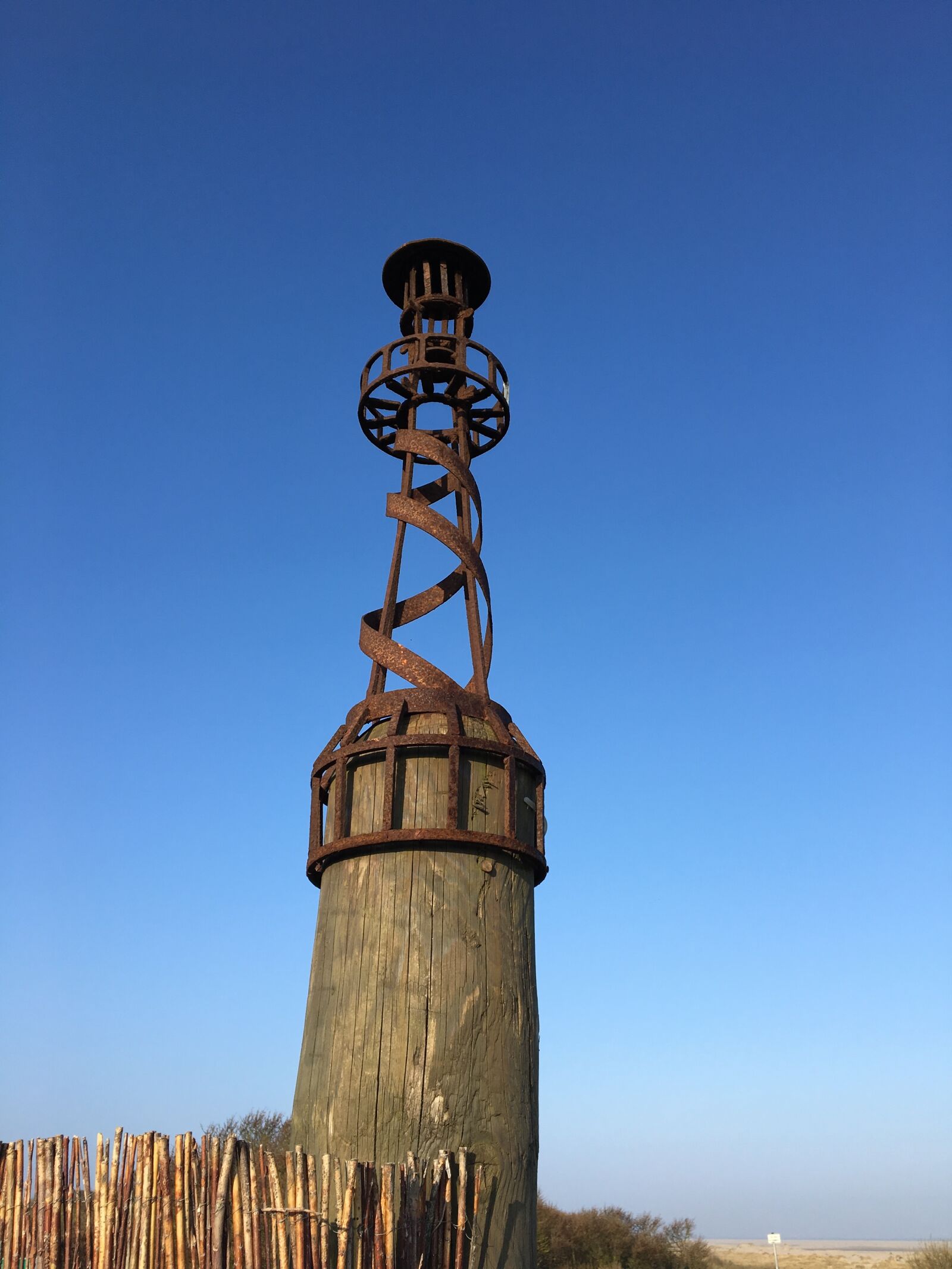 Apple iPhone 6s sample photo. Lighthouse, rust, sky photography