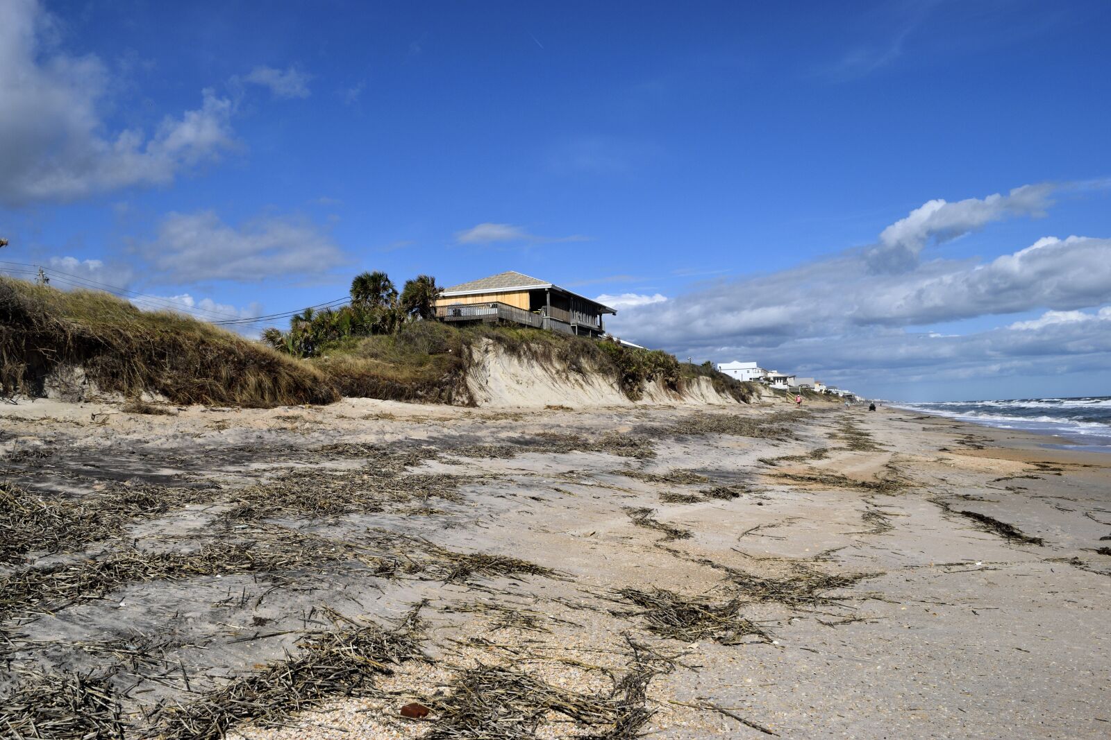 Nikon D3300 sample photo. Beach erosion, hurricane matthew photography