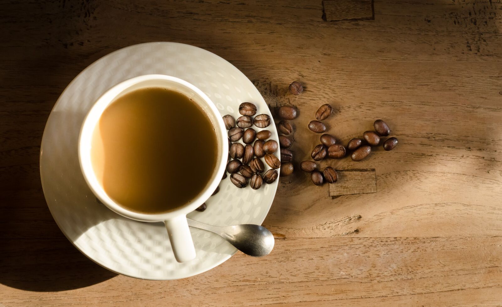 Nikon D7000 sample photo. Coffee, cup, beans photography