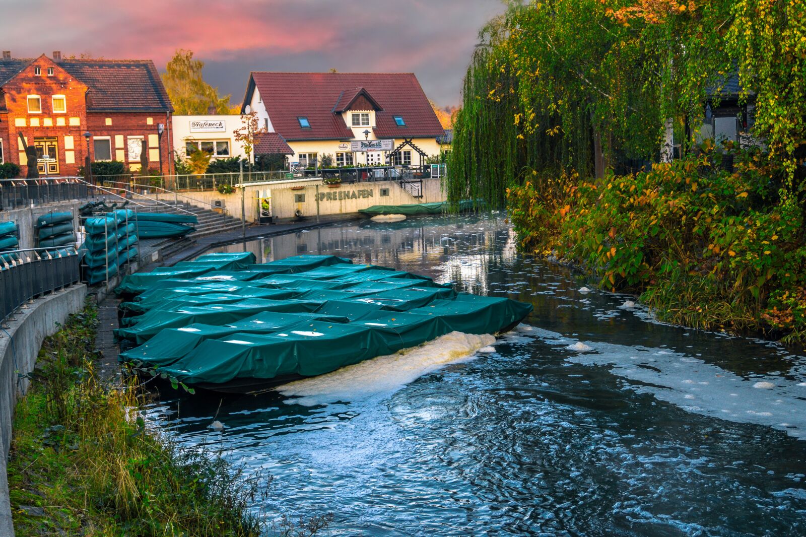Sony a6000 sample photo. Port, spree, spreewald photography