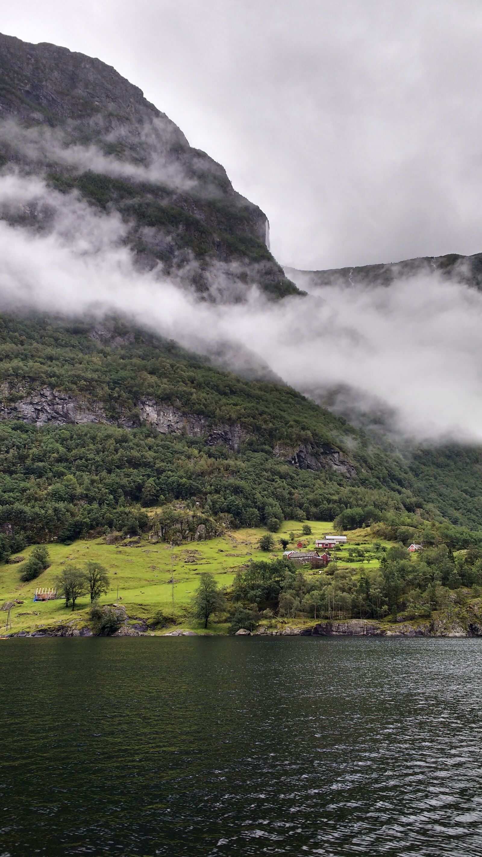 Motorola MotoG3 sample photo. The fog, norway, fjord photography