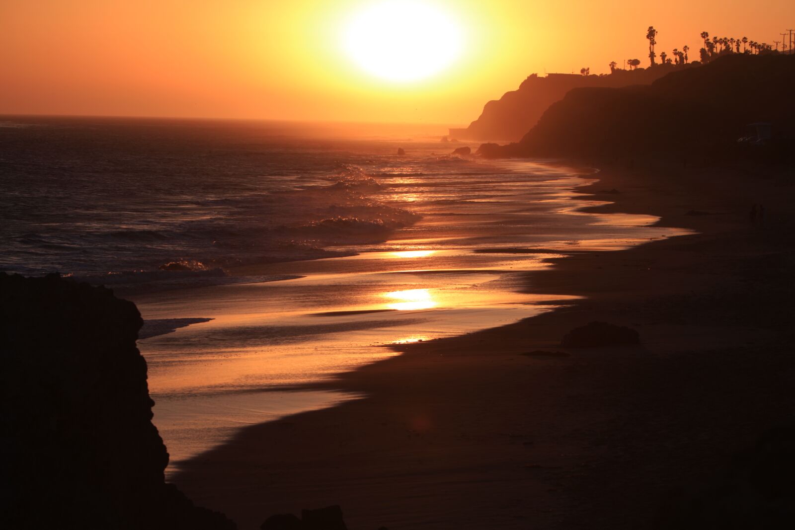 Canon EOS 5D Mark II sample photo. Sunset, sun, see photography