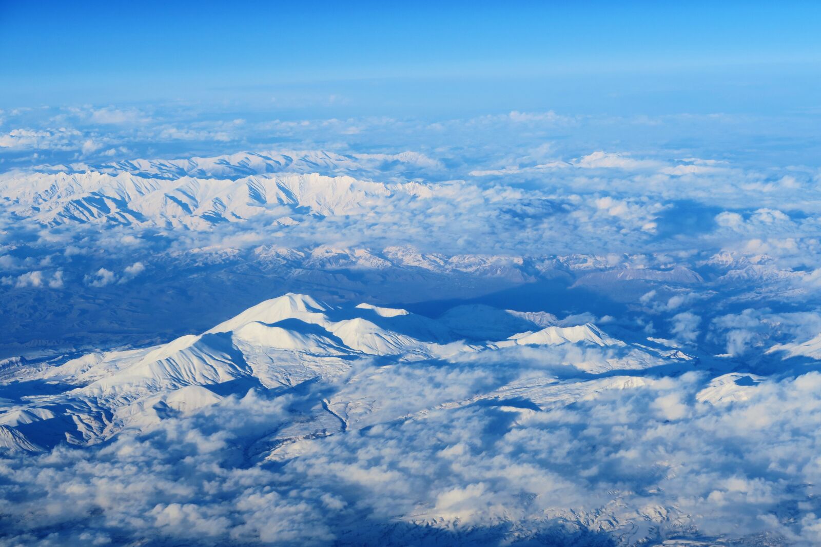 Canon PowerShot G7 X sample photo. Anatolia, snowy mountains, clouds photography