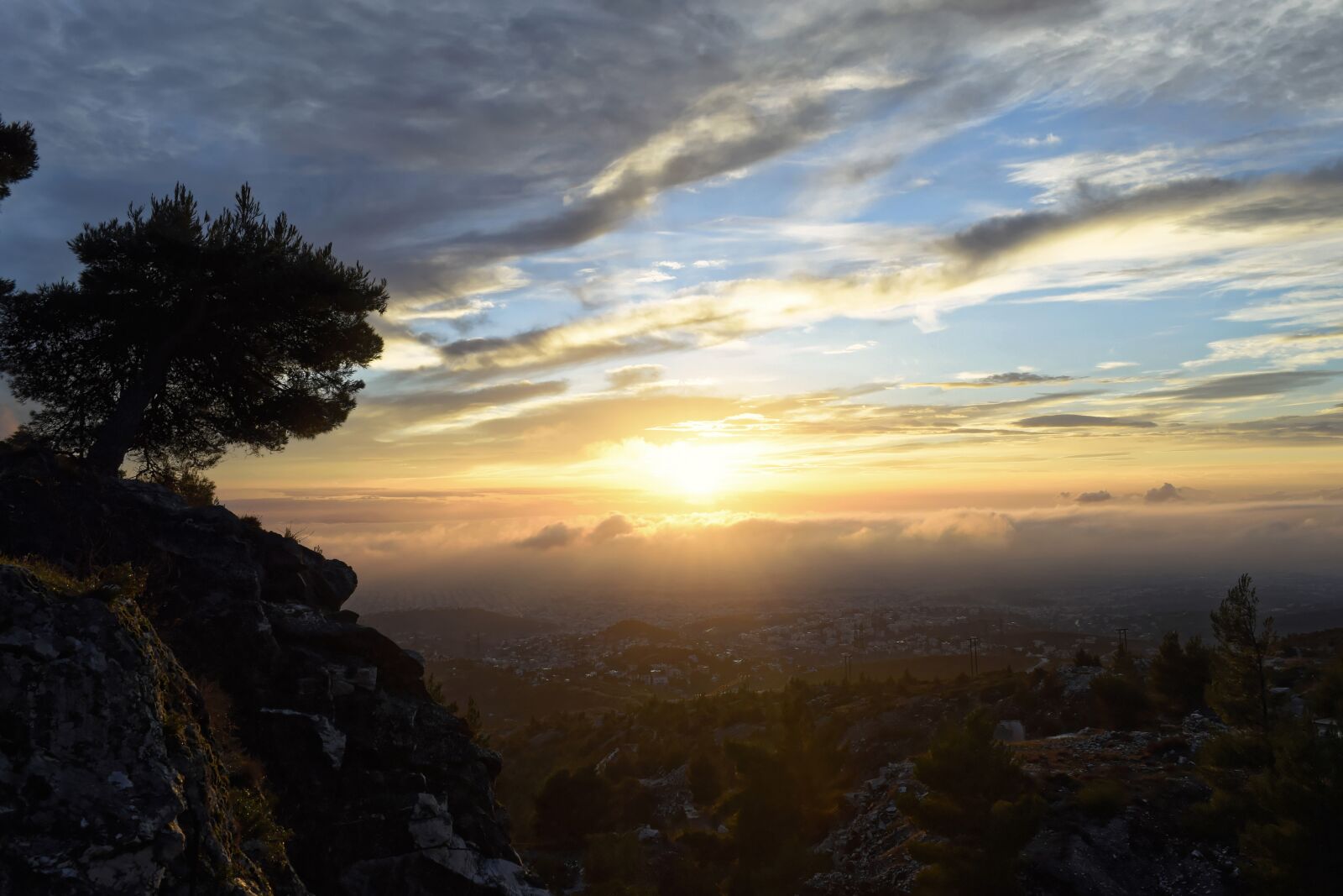 Nikon D5300 sample photo. Sunset, sun, landscape photography