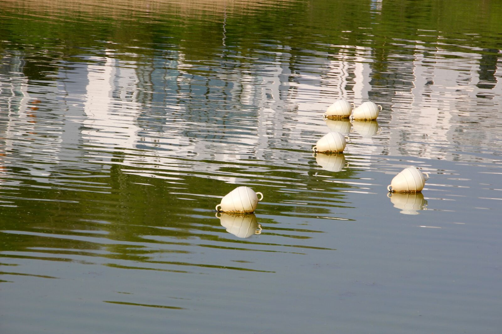 Canon EOS 60D sample photo. Lake, buoys water, boje photography