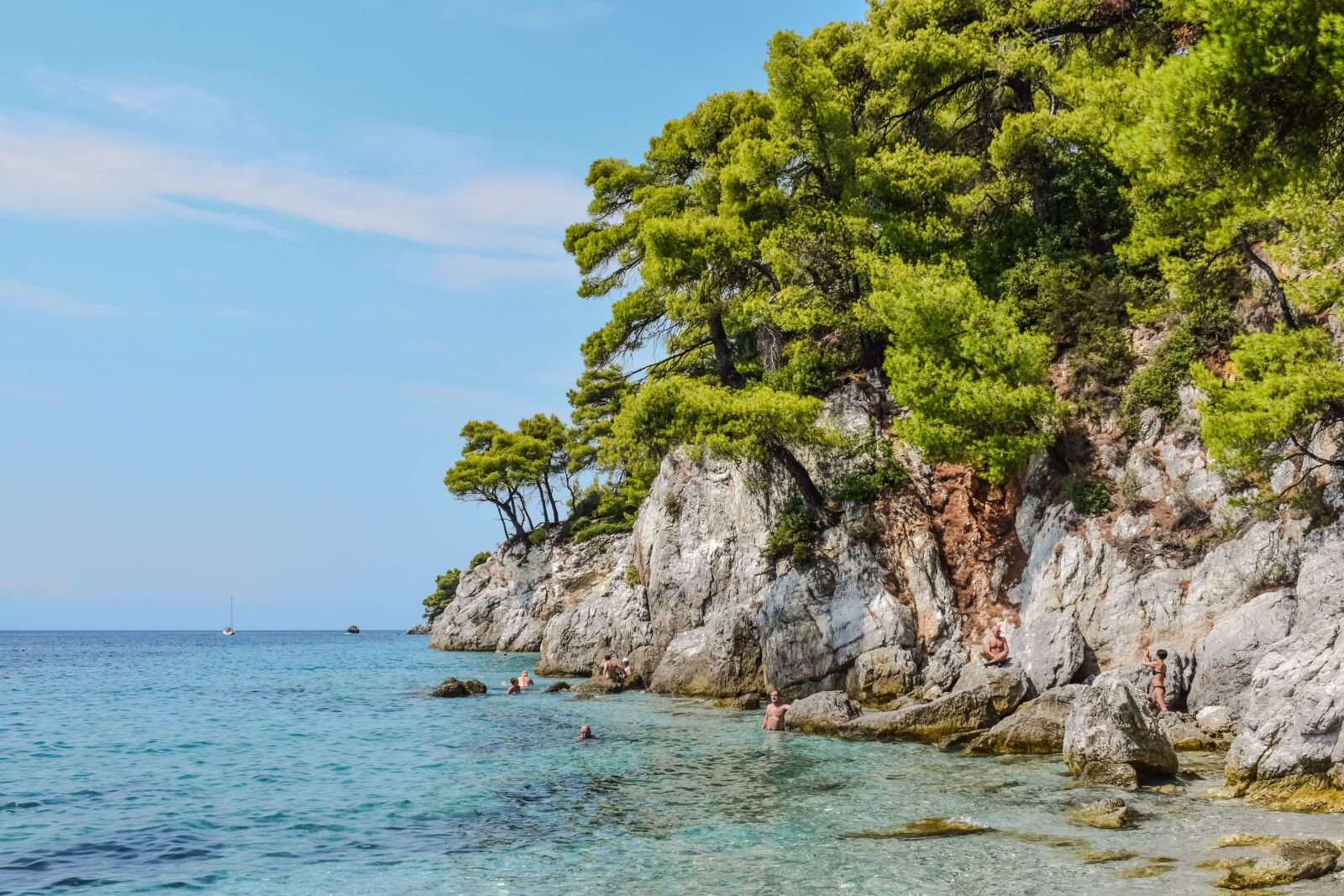 Nikon D3300 sample photo. Greece, skopelos, beach photography