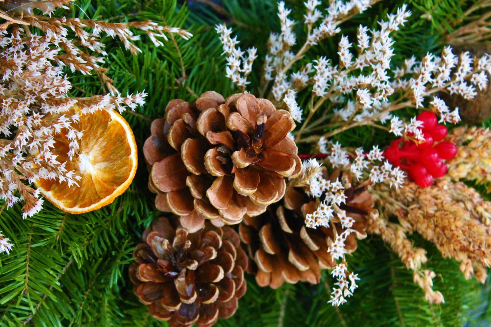 Canon EOS 1100D (EOS Rebel T3 / EOS Kiss X50) sample photo. Wreath, brown, colorful photography
