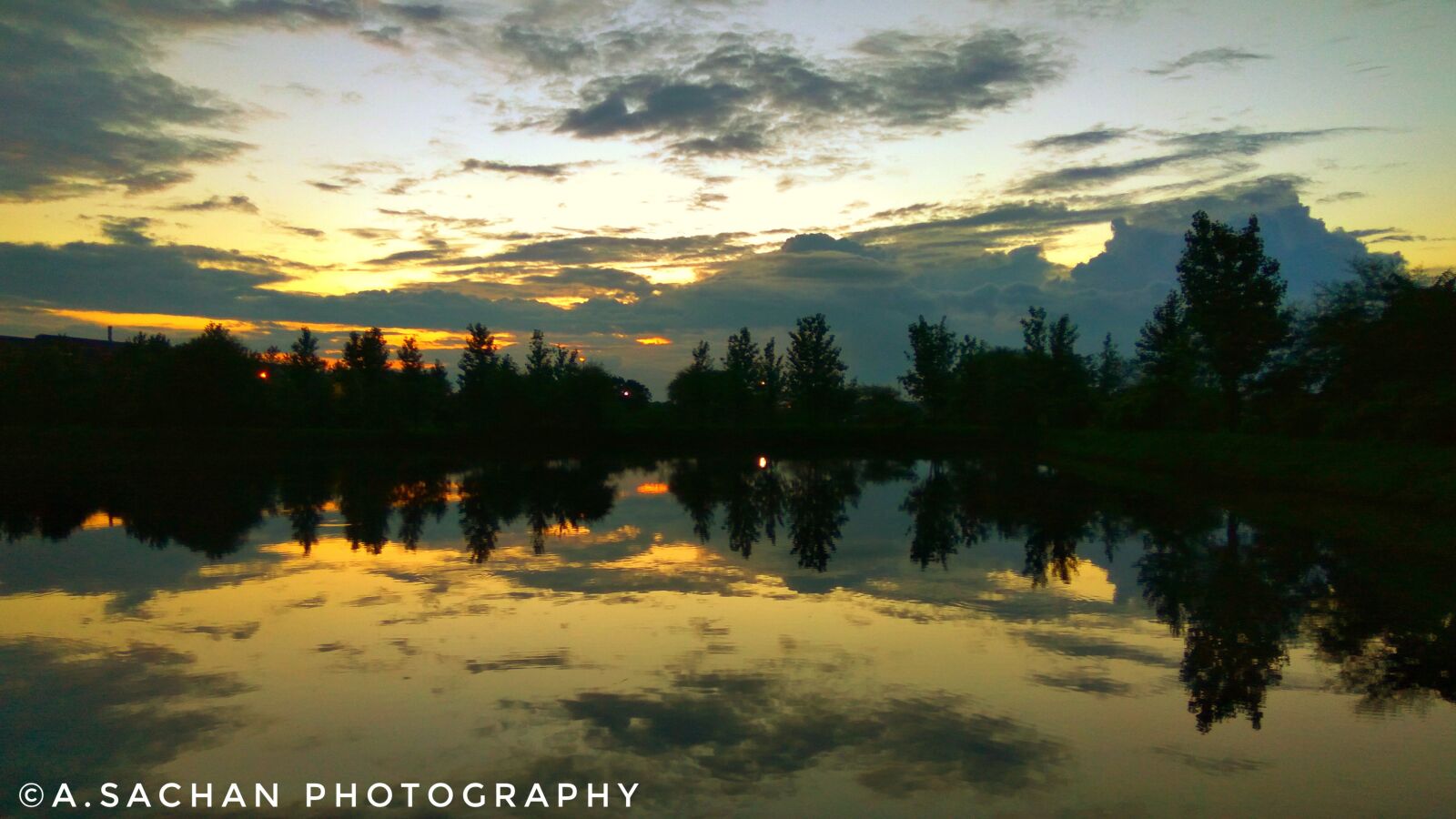 Xiaomi Redmi Note 3 sample photo. Sunset, lake, landscape photography