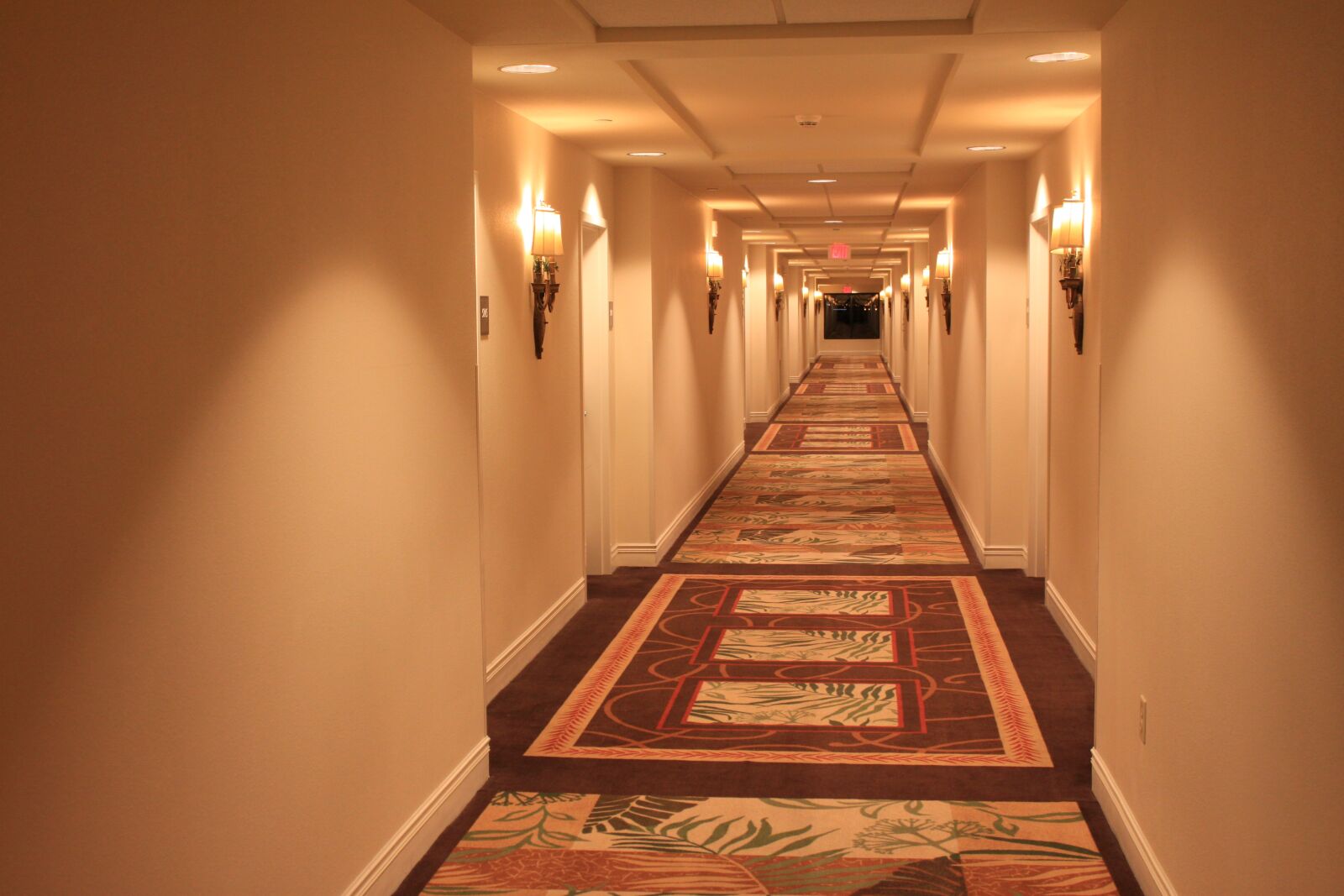 Canon EOS 500D (EOS Rebel T1i / EOS Kiss X3) sample photo. Corridor, hotel, carpets photography