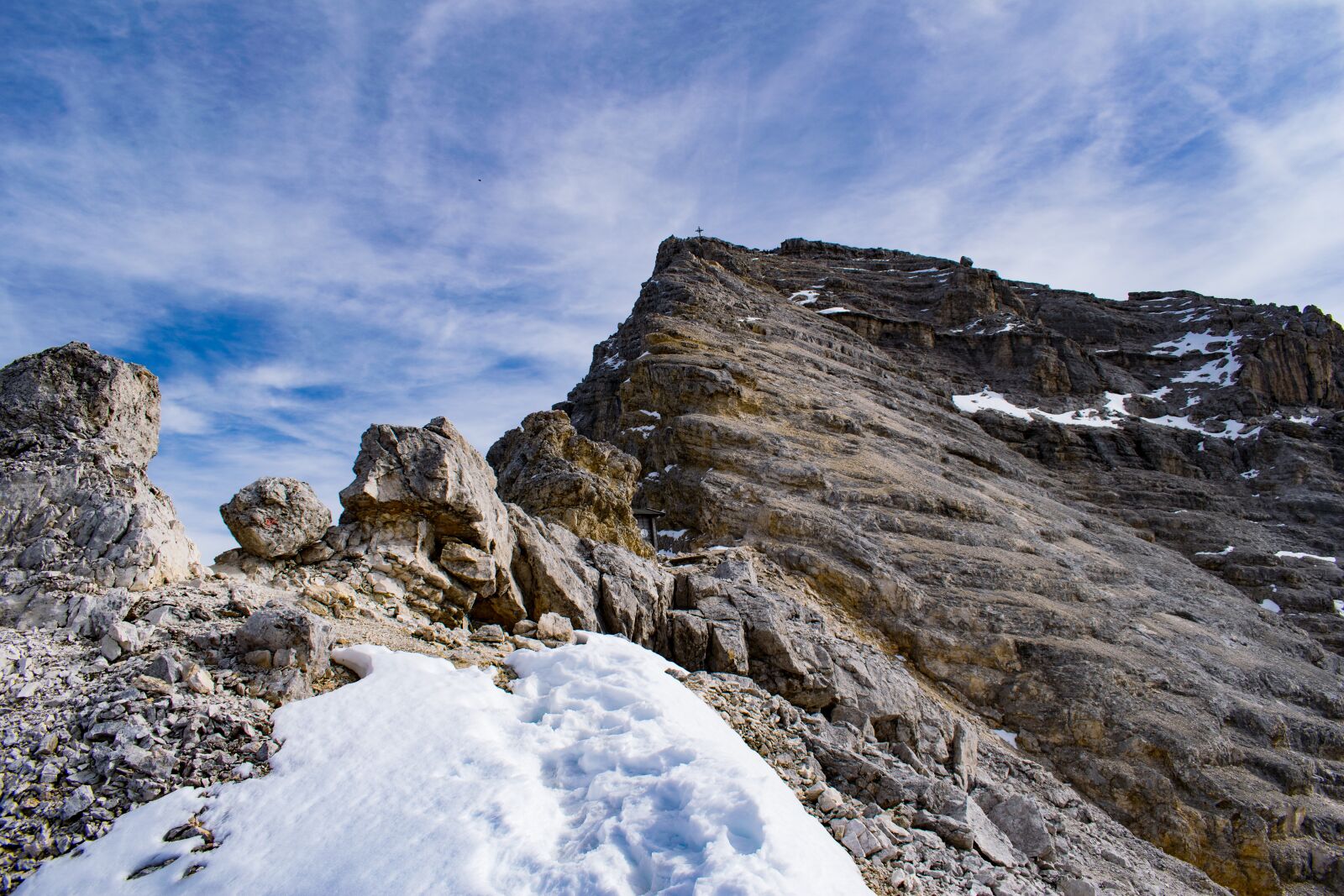 Nikon D3300 sample photo. Alps, top, cross photography