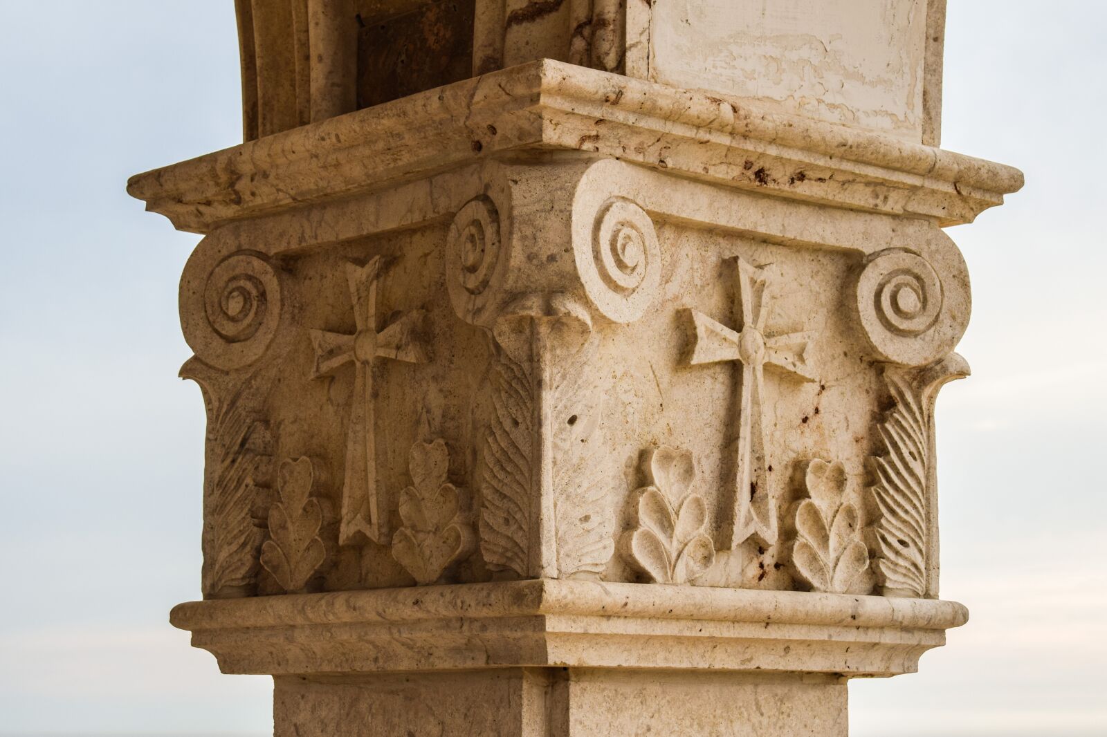 Nikon D3300 sample photo. Pillar, column, church photography